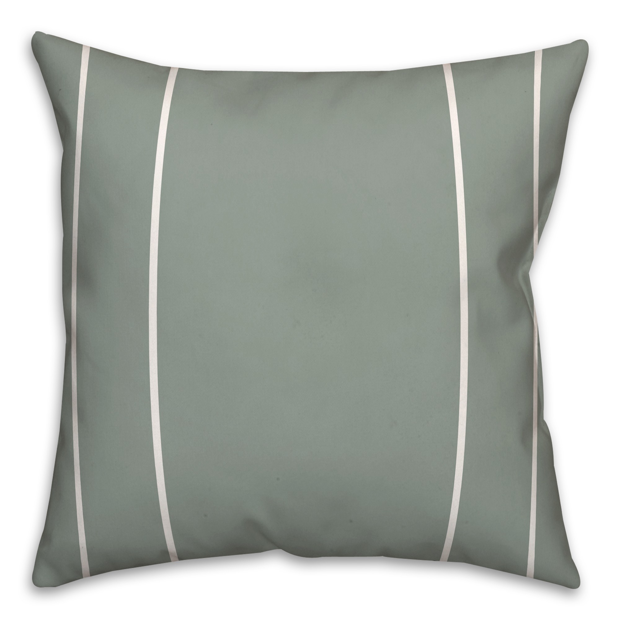 Navy Tan Plaid 20x20 Spun Poly Pillow