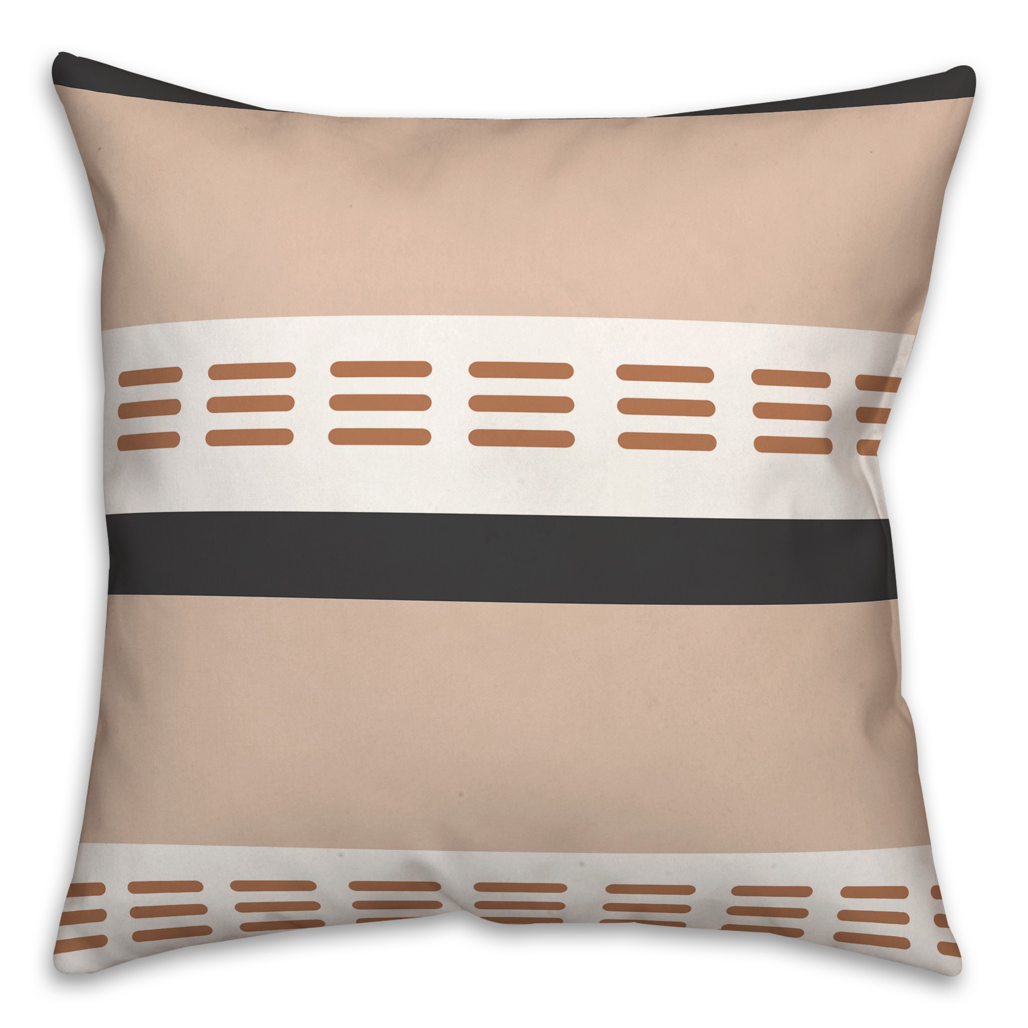 Plaid Stripe 20x20 Spun Poly Pillow