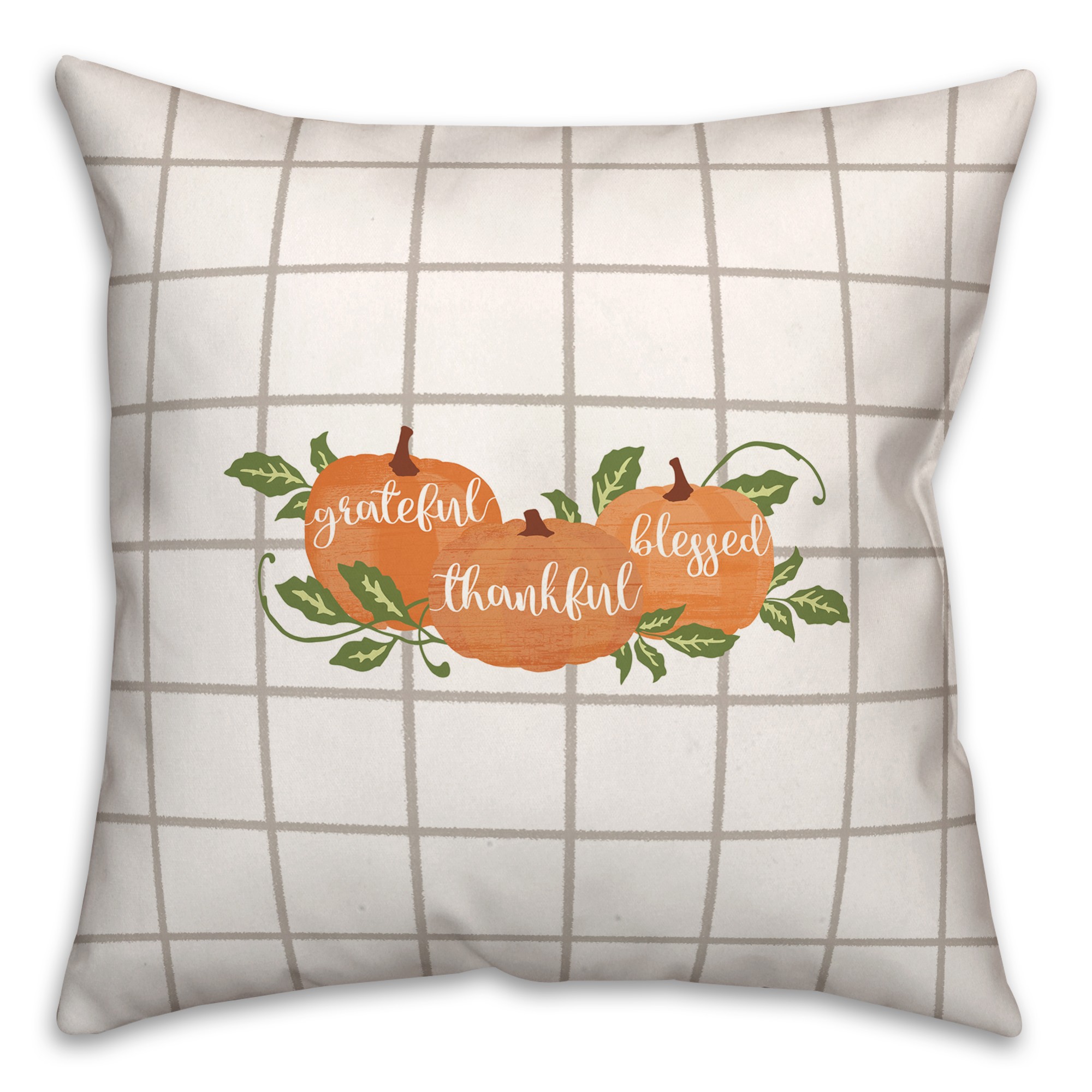 Happy Season 20x20 Spun Poly Pillow