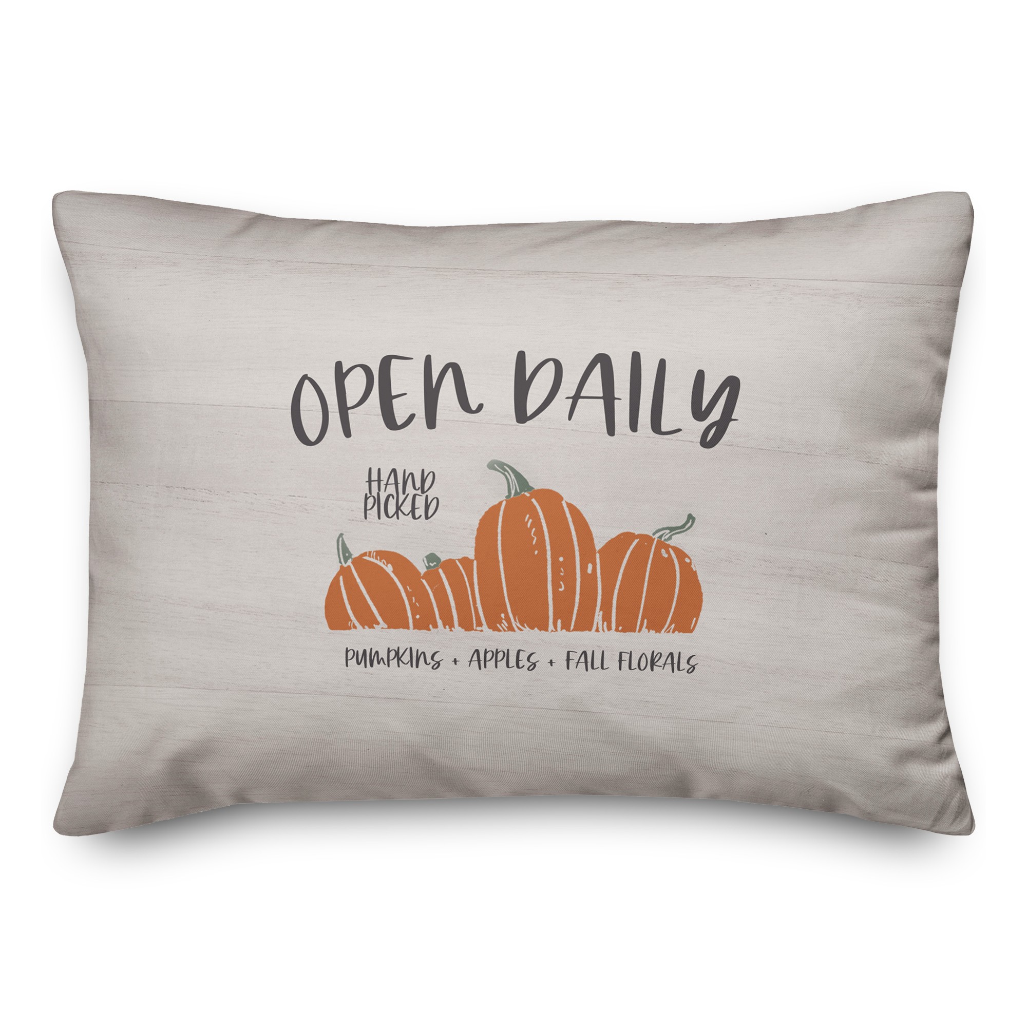 Hey Pumpkin 14x20 Spun Poly Pillow