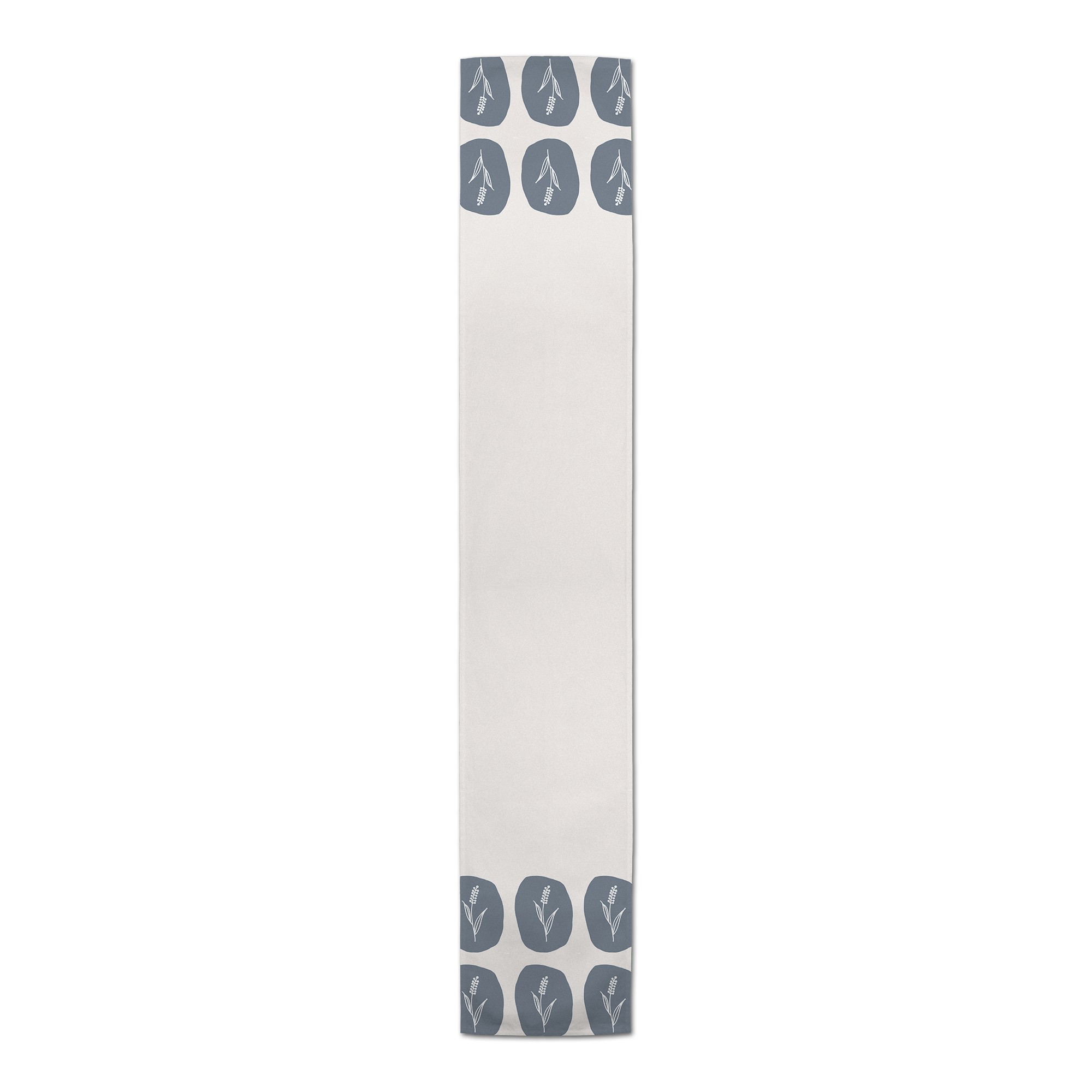 Wheat Branch Blob 16x72 Poly Twill Table Runner