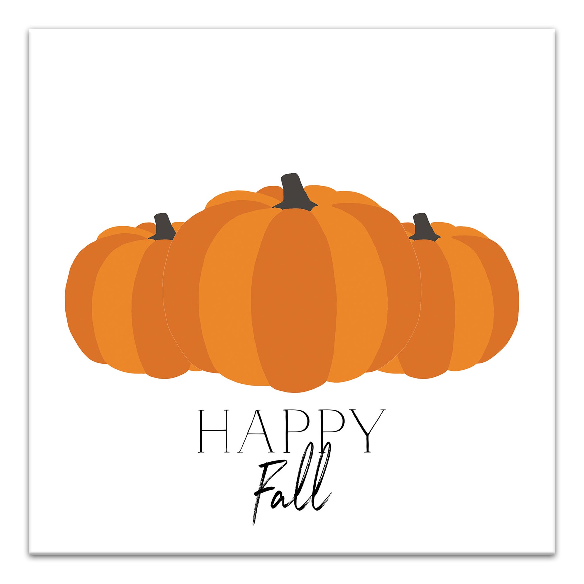 Gather Pumpkin Blossom 16x20 Canvas Wall Art