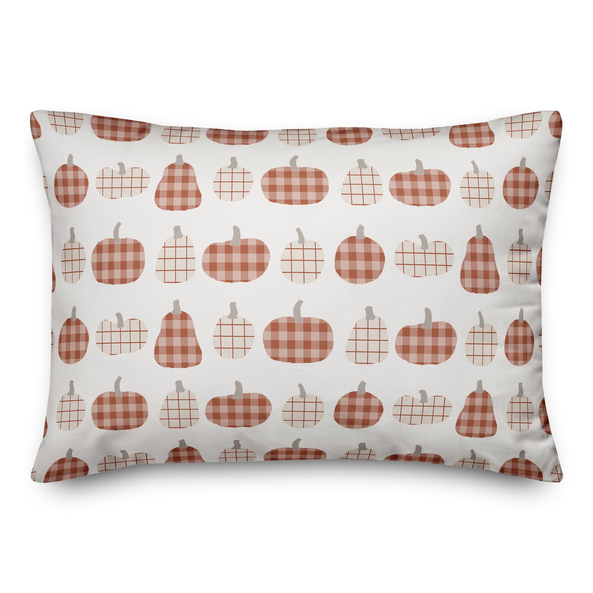 Patch Pumpkins 14x20 Spun Poly Pillow
