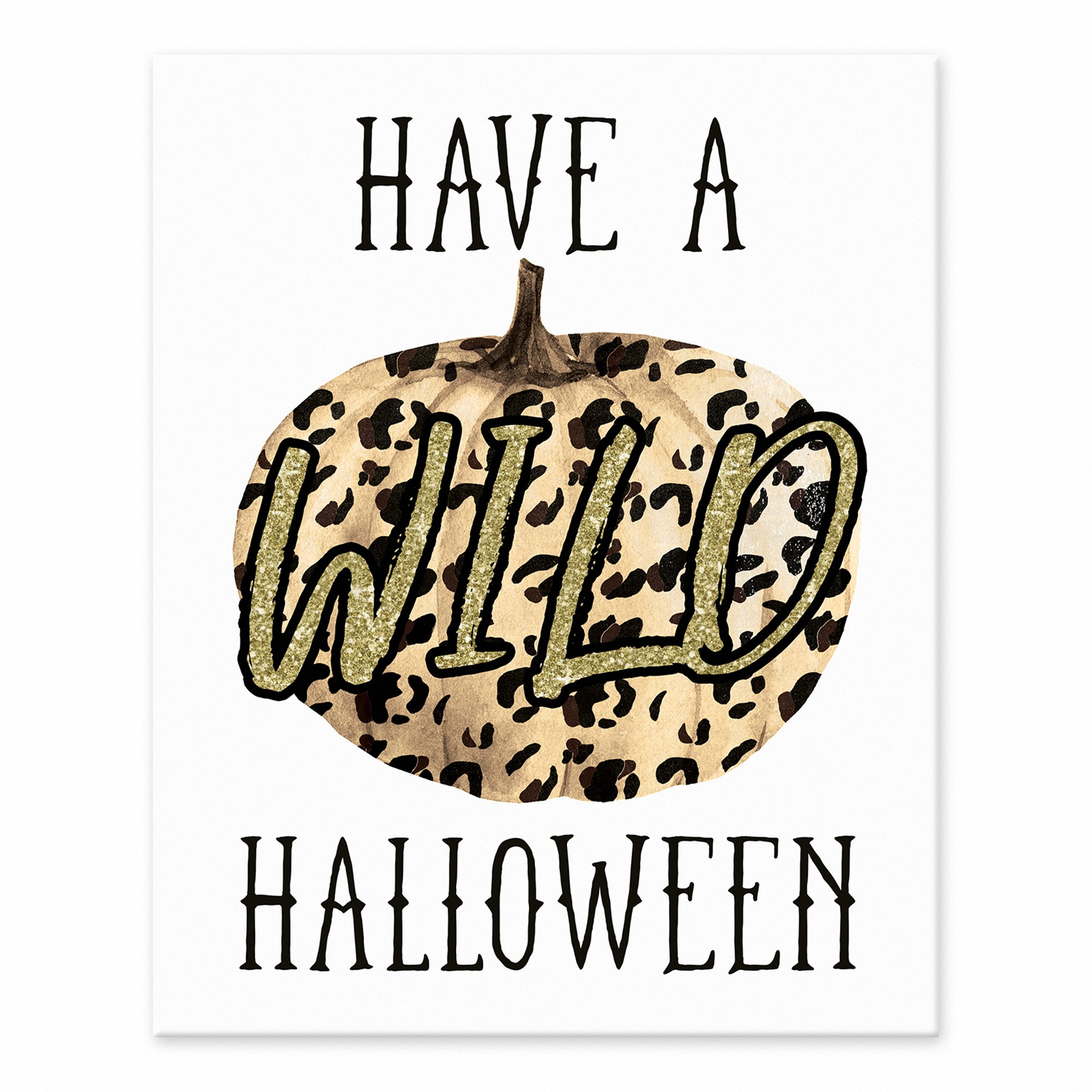 Wild Halloween 8x10 Tabletop Canvas
