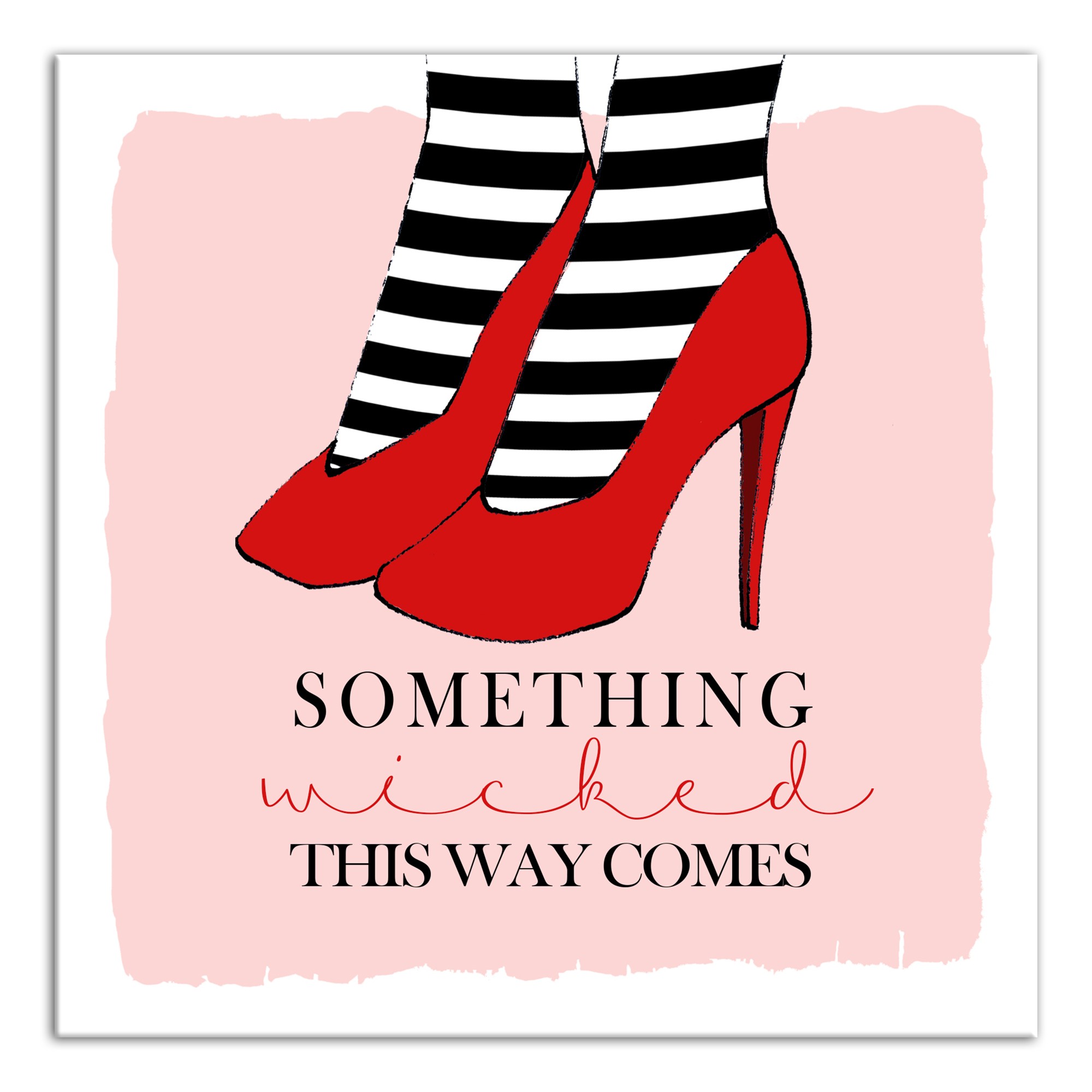 Something Wicked 12x12 Canvas Wall Art