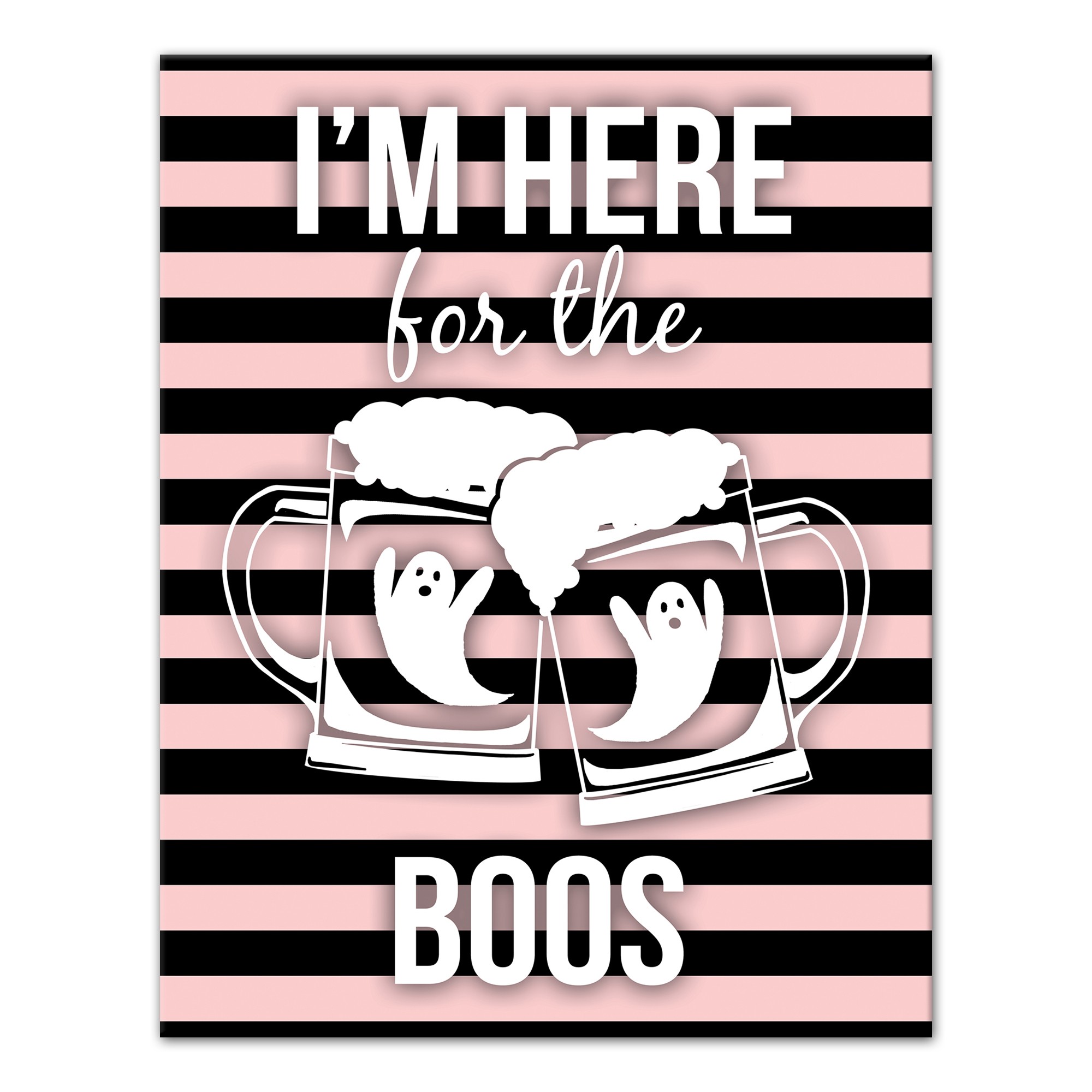 I'm Here For The Boos 11x14 Canvas Wall Art