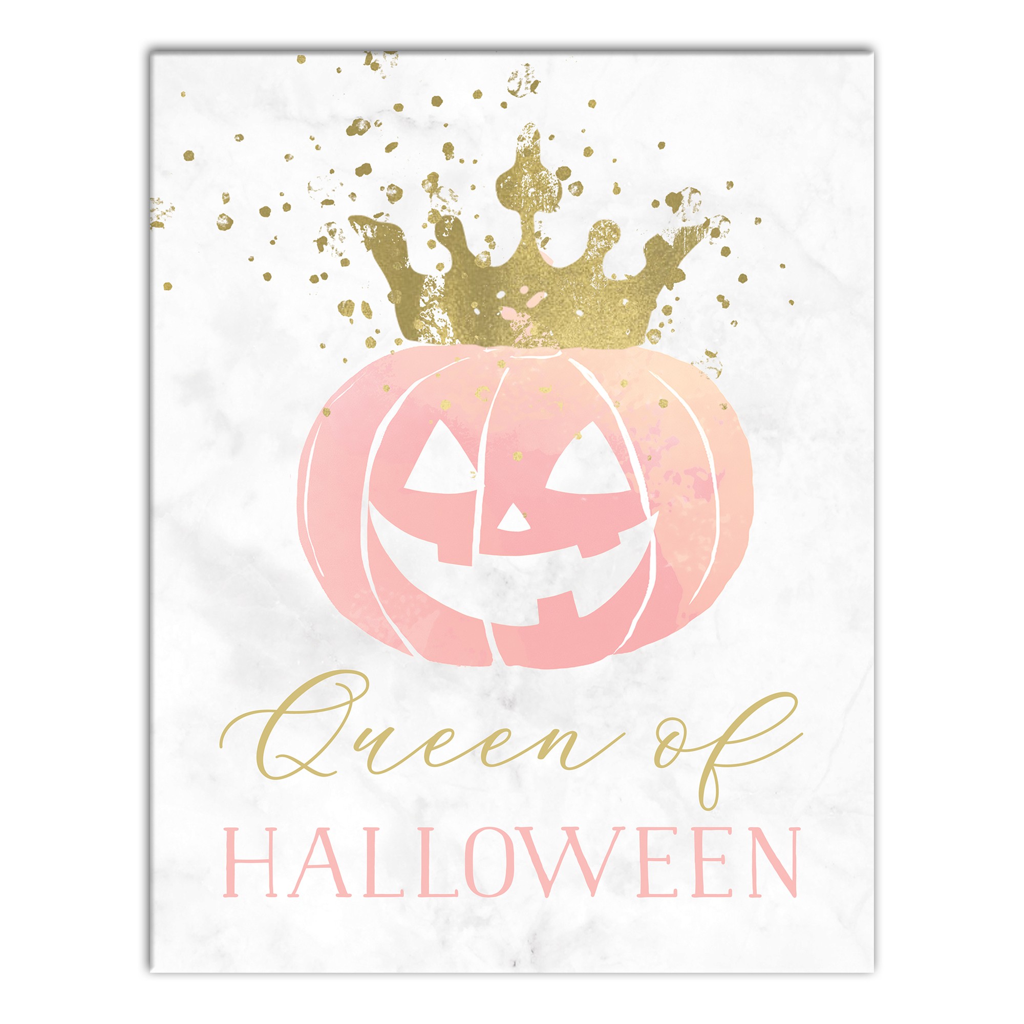 Queen Of Halloween 11x14 Canvas Wall Art