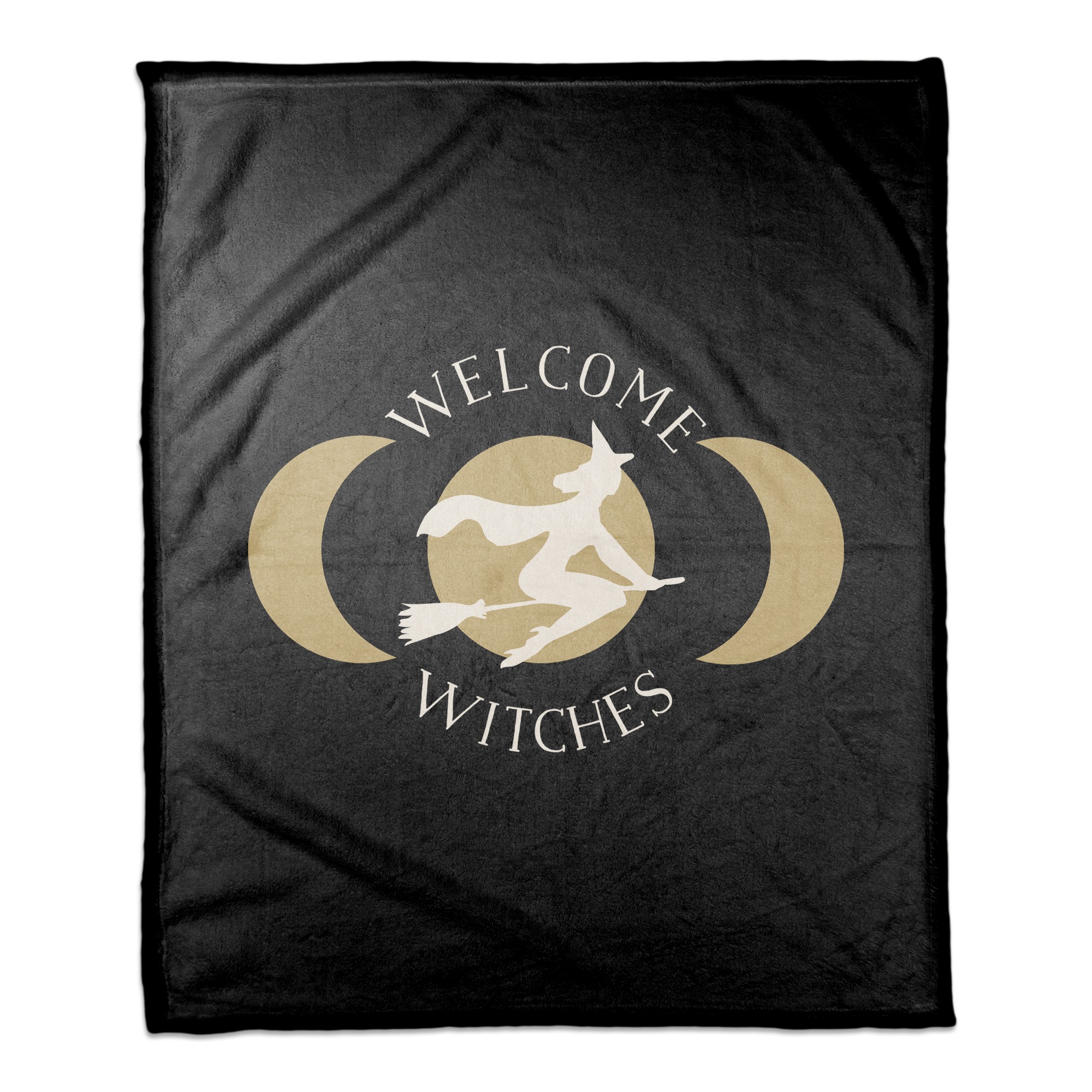 Welcome Witches 50x60 Coral Fleece Blanket