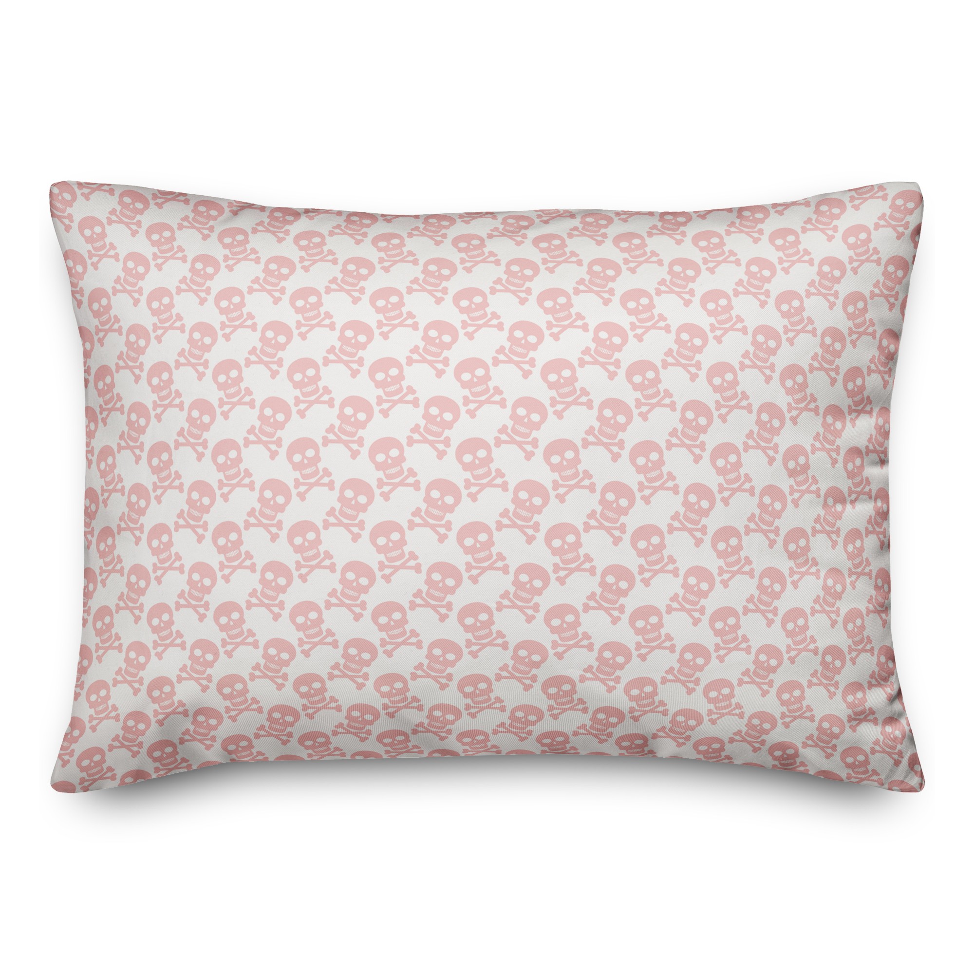 Skull And Crossbones 14x20 Spun Poly Pillow