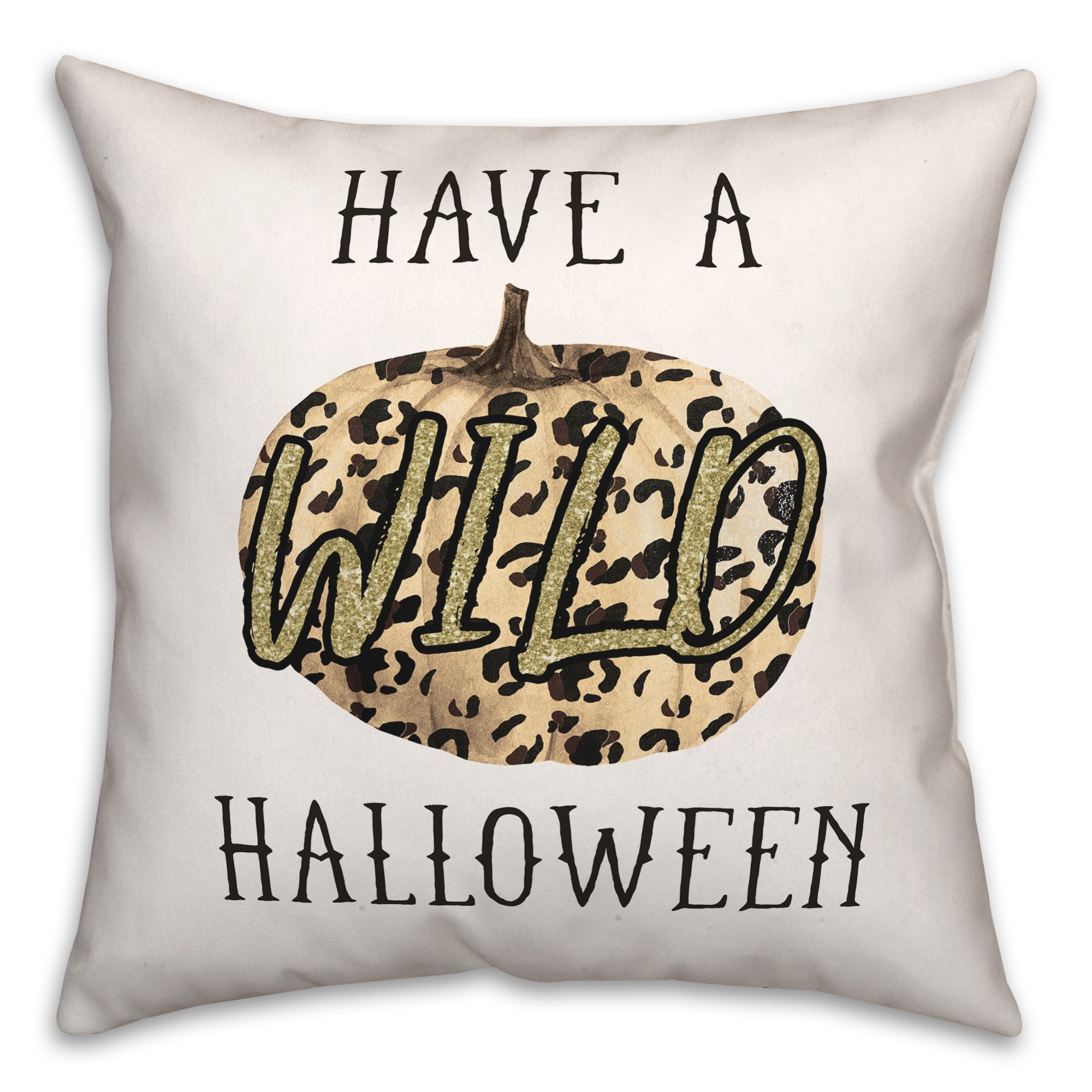 Wild Halloween Pillow