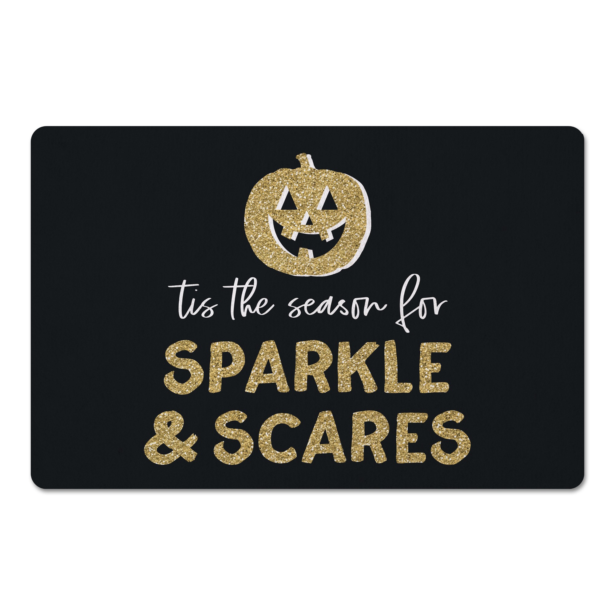Sparkle And Scares 27x18 Floor Mat