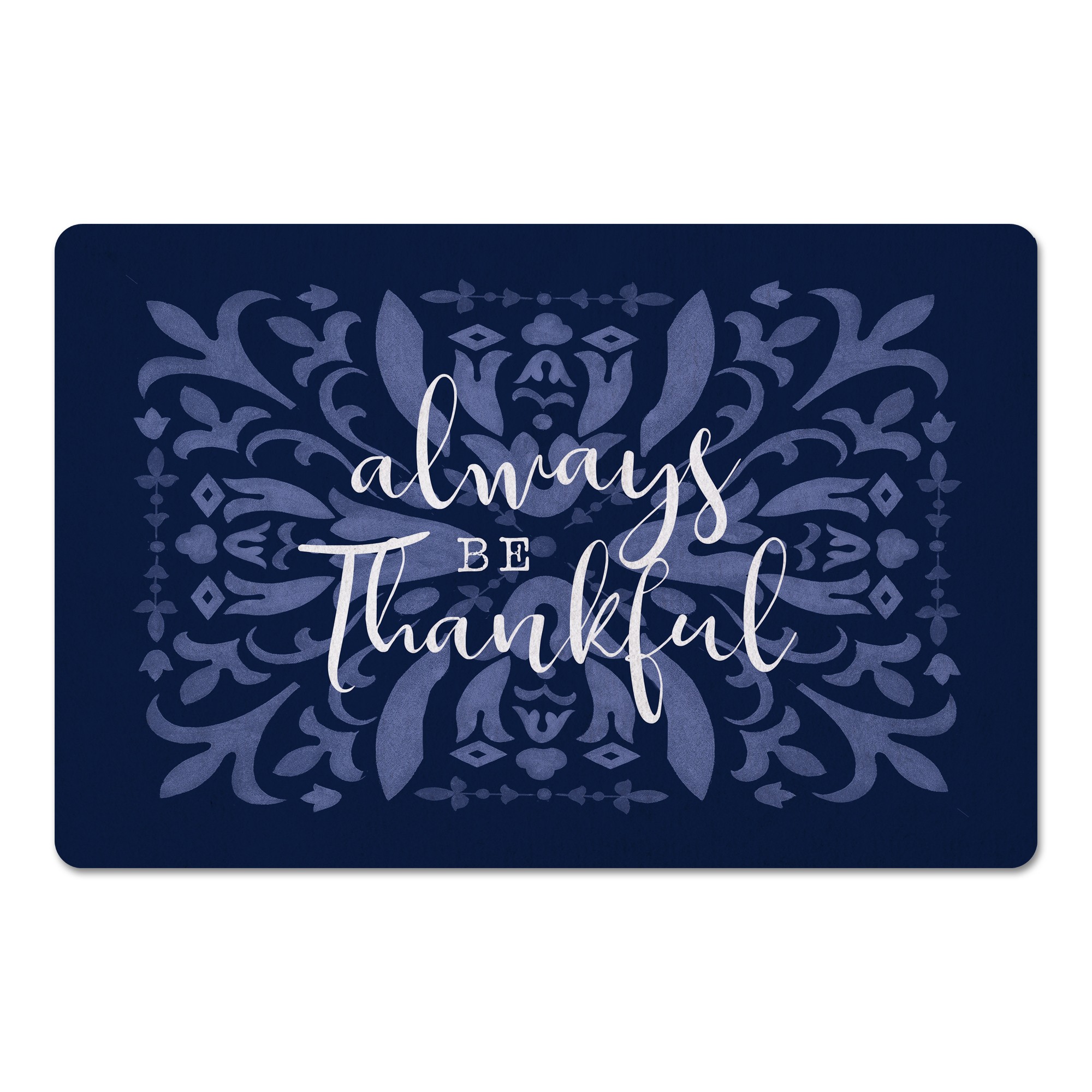 Always Be Thankful 27x18 Floor Mat