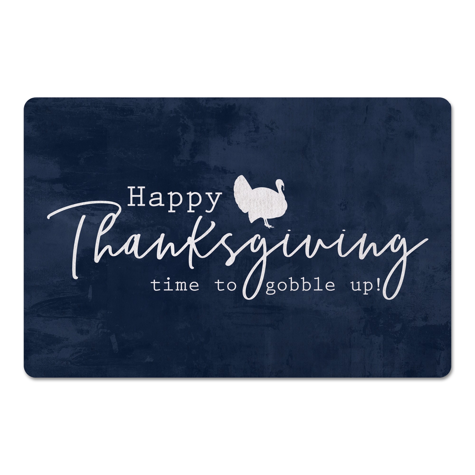 Time To Gobble Up 27x18 Floor Mat