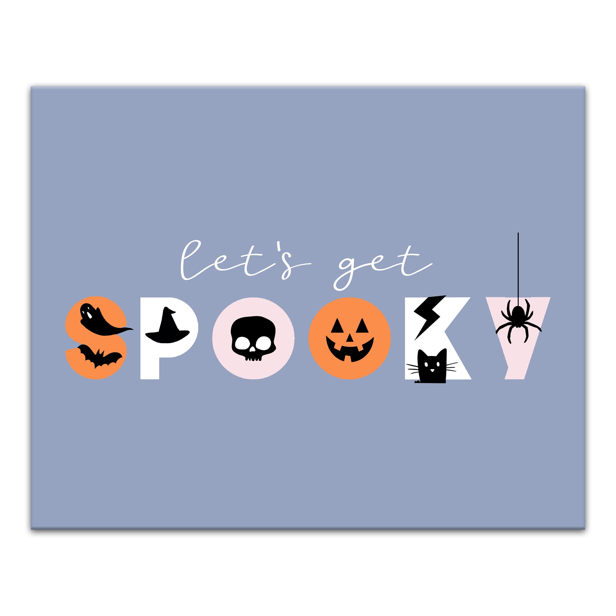 Let's Get Spooky 20x16 Canvas Wall Art