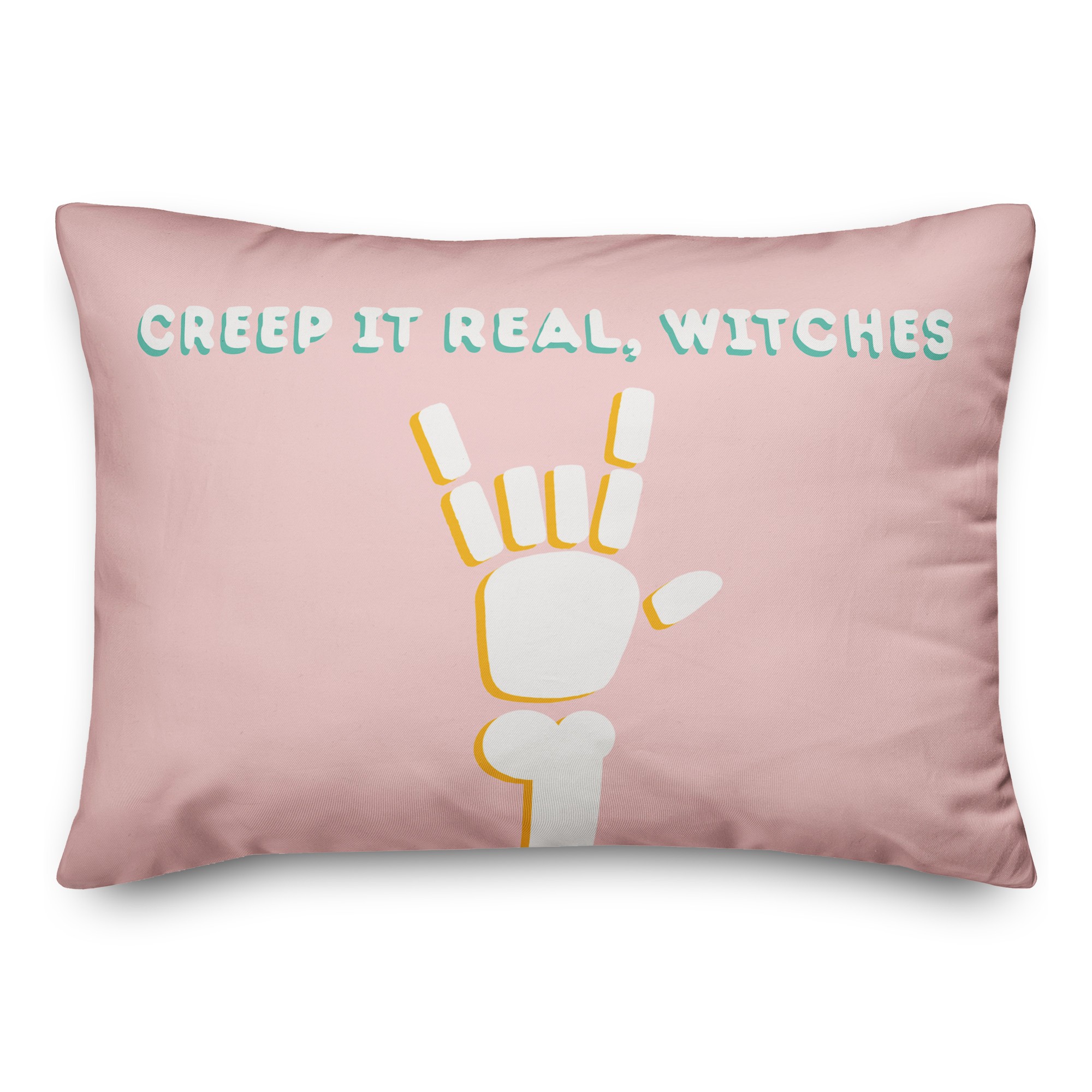 Creep It Real Witches 14x20 Spun Poly Pillow