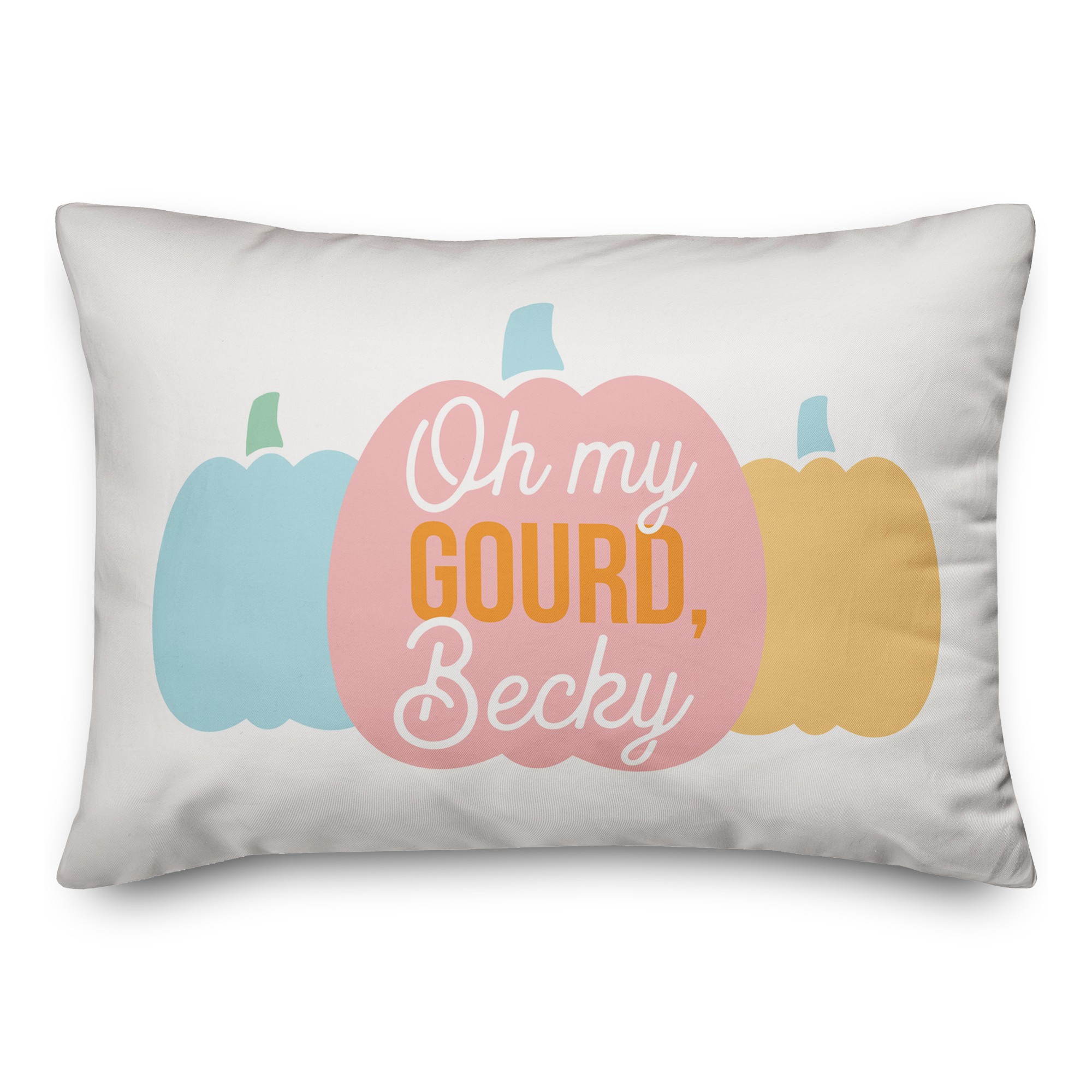 Oh My Gourd, Becky 14x20 Spun Poly Pillow