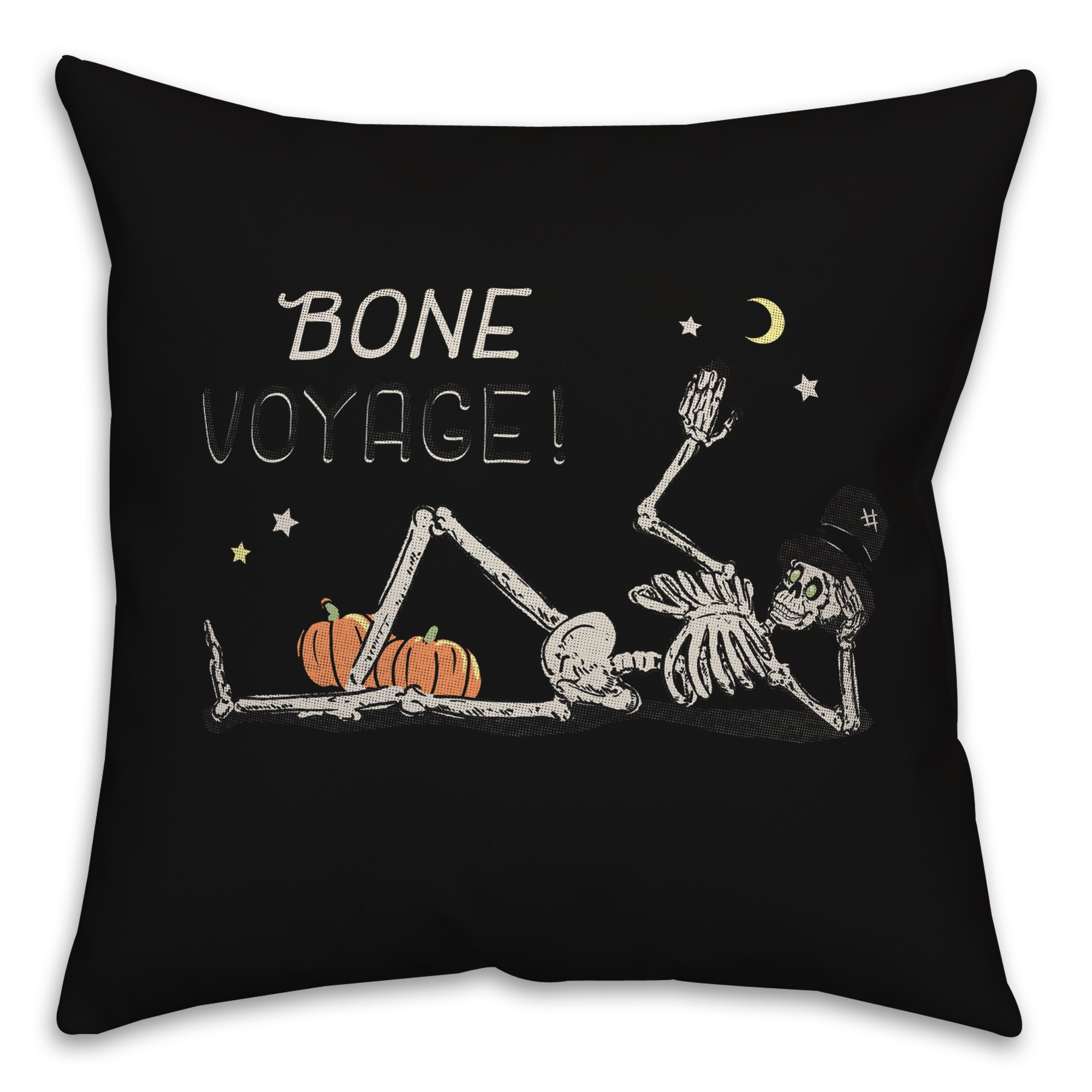Bone Voyage! Pillow