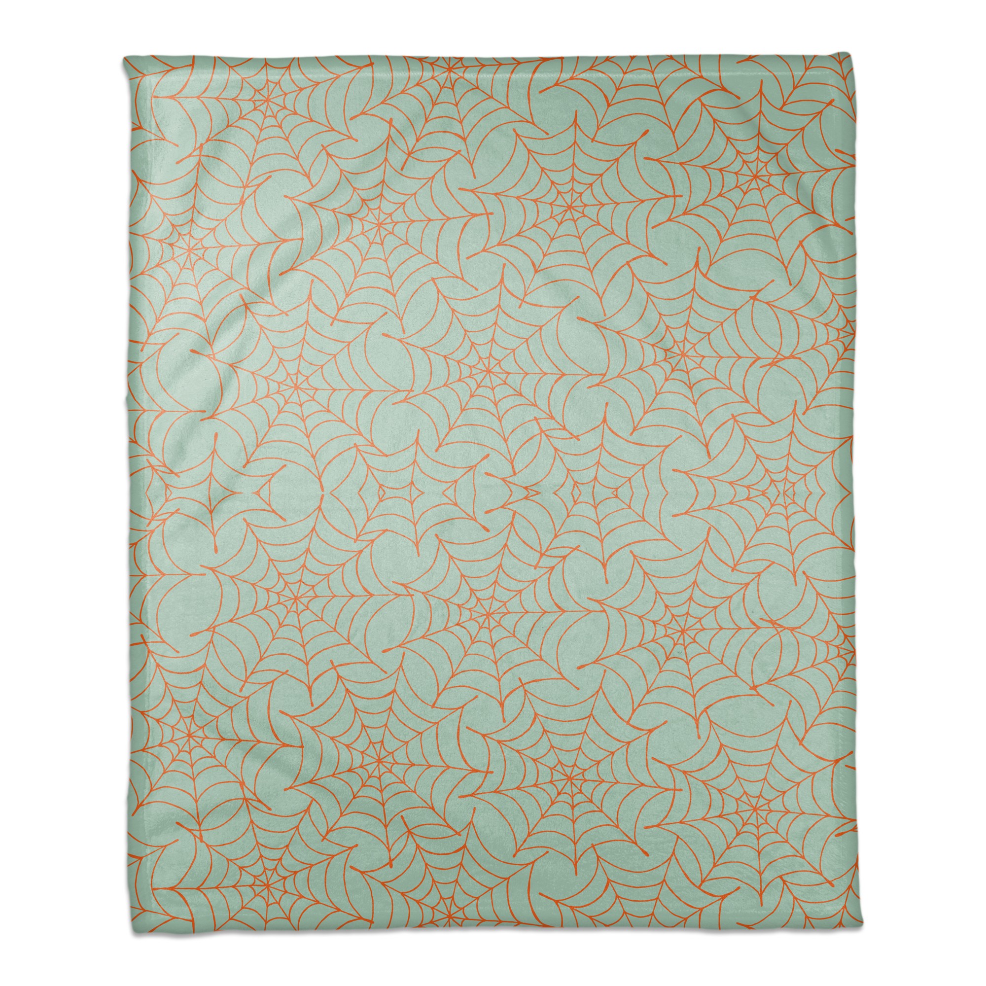 Blue Spider Web 50x60 Coral Fleece Blanket