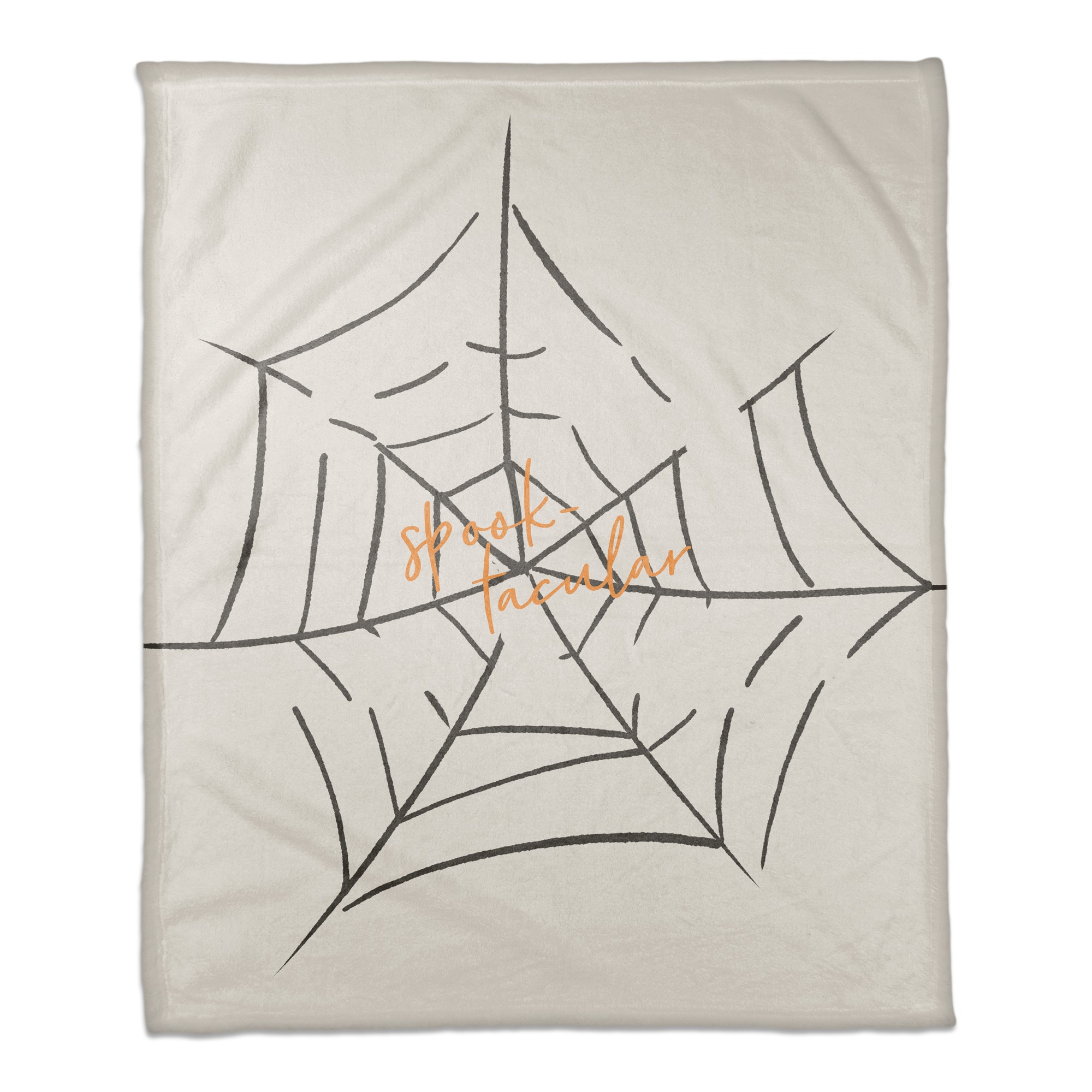 Spooktacular Web 50x60 Coral Fleece Blanket