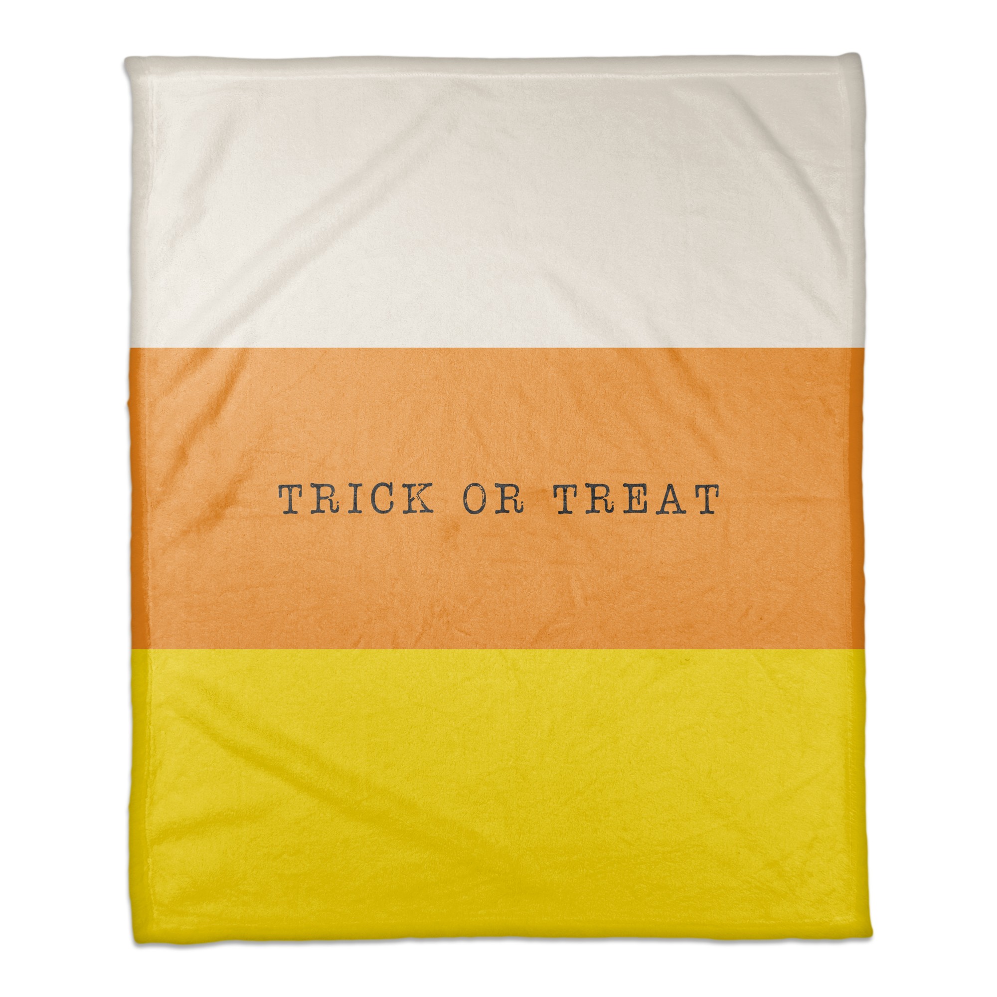 Candy Corn Treat 50x60 Coral Fleece Blanket