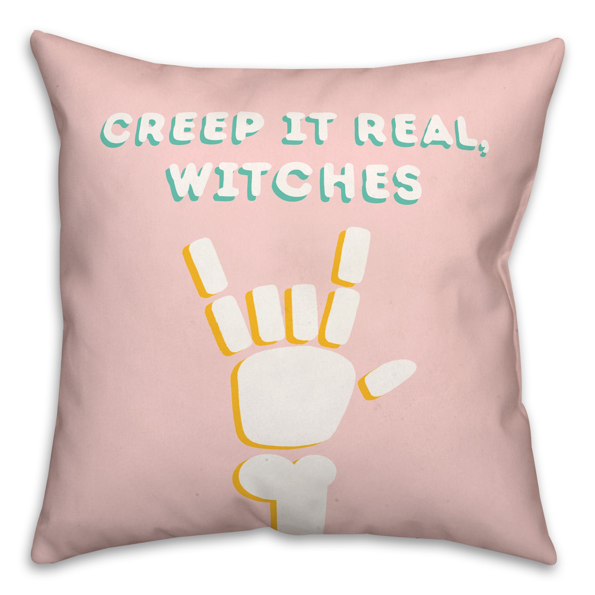 Creep It Real Witches Pillow