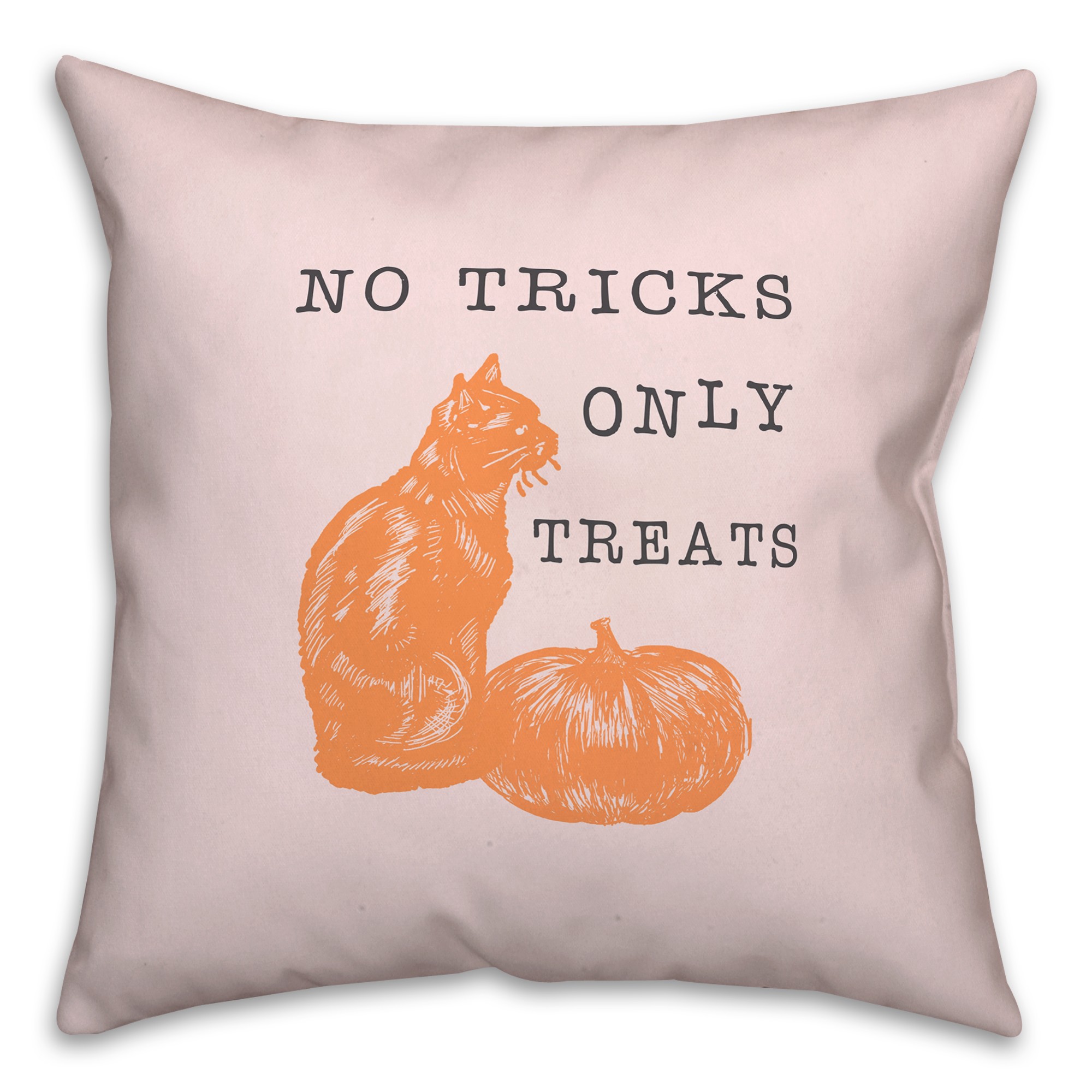 No Tricks Only Treats Pillow