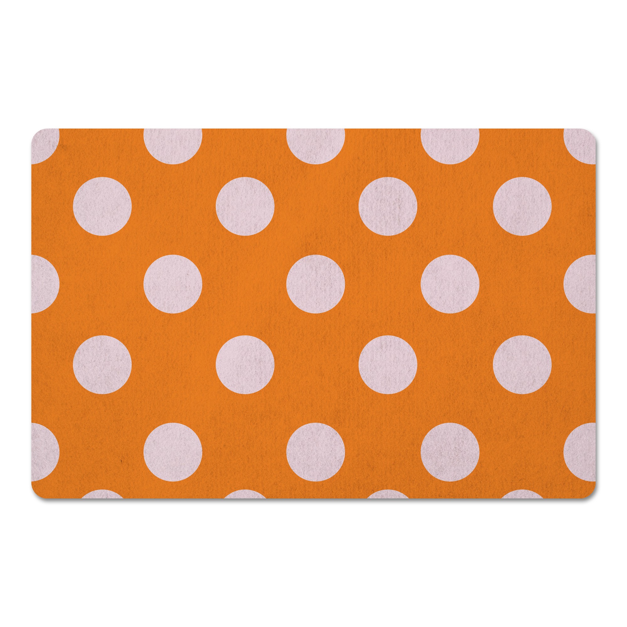 Polkadot Halloween 27x18 Floor Mat