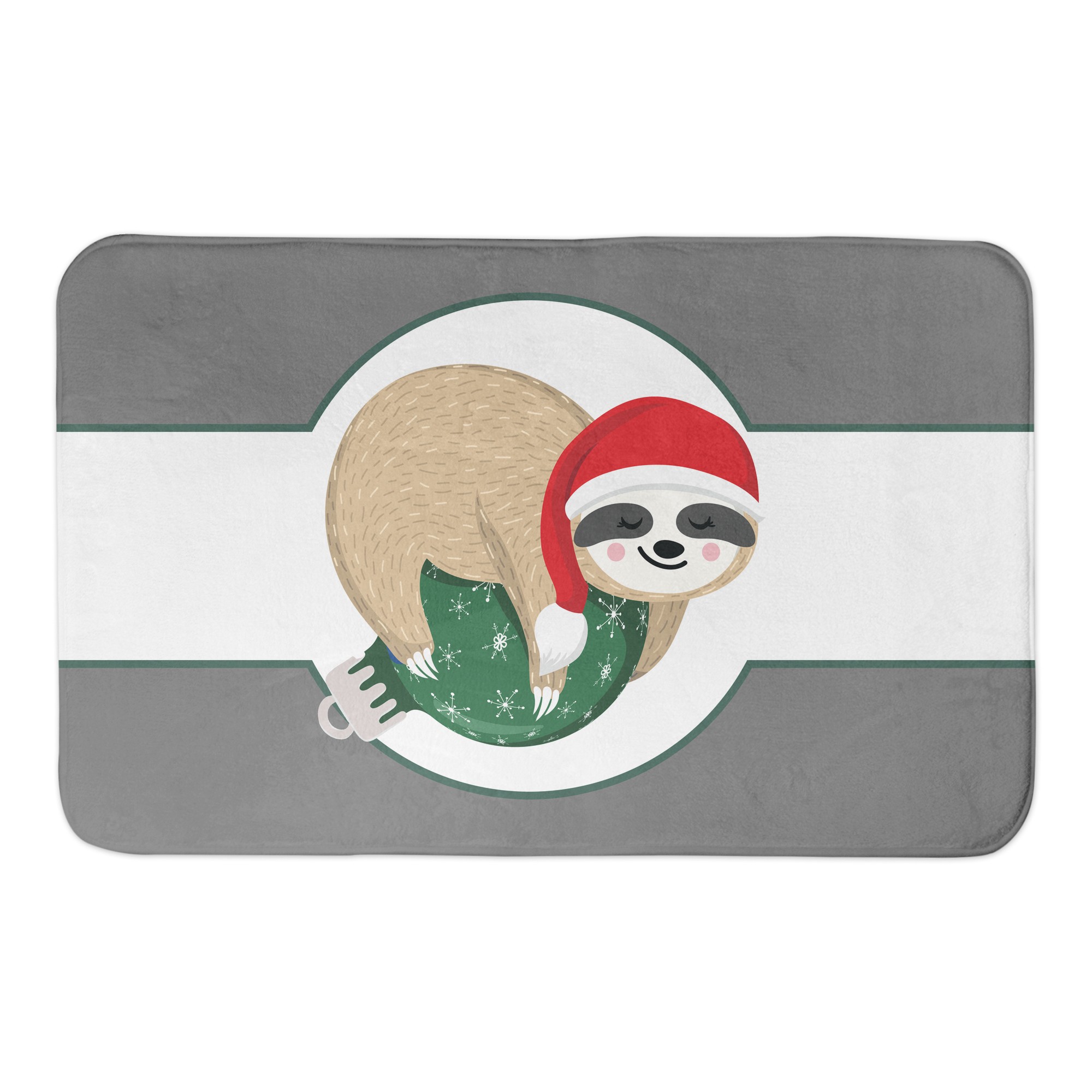 Sleepy Sloth 34x21 Bath Mat