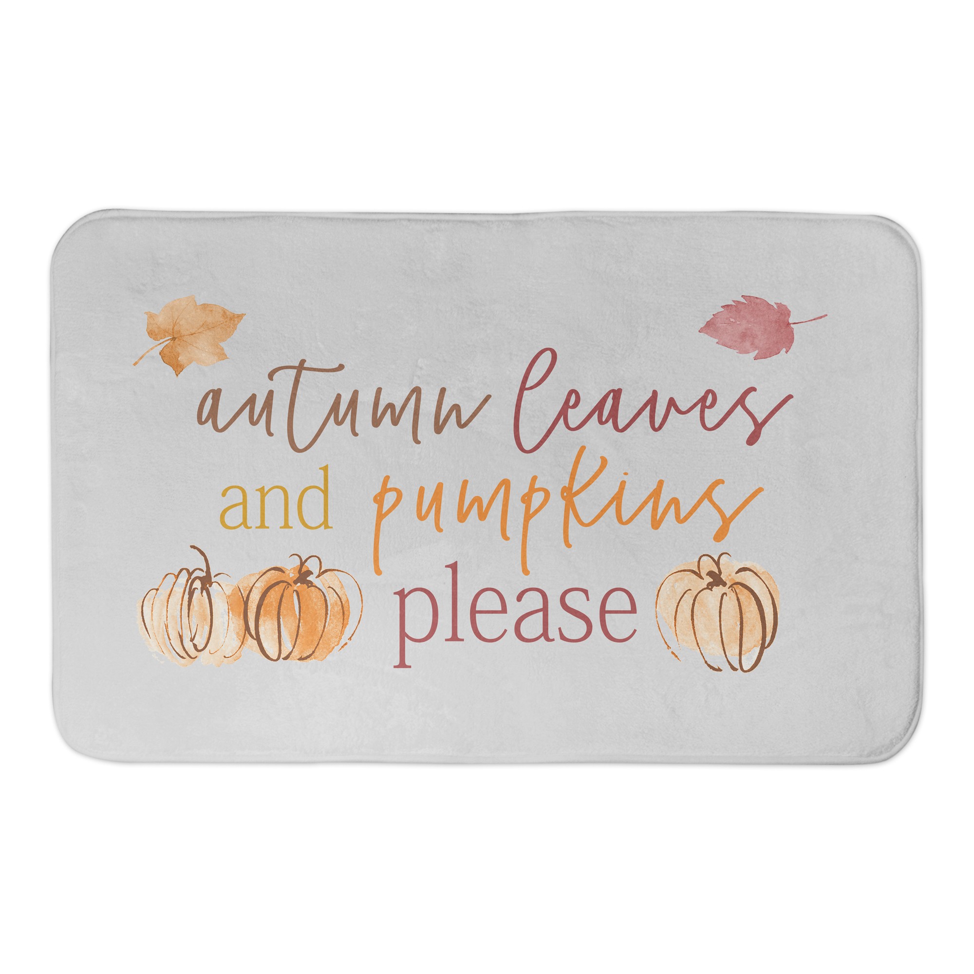Autumn Leaves 34x21 Bath Mat