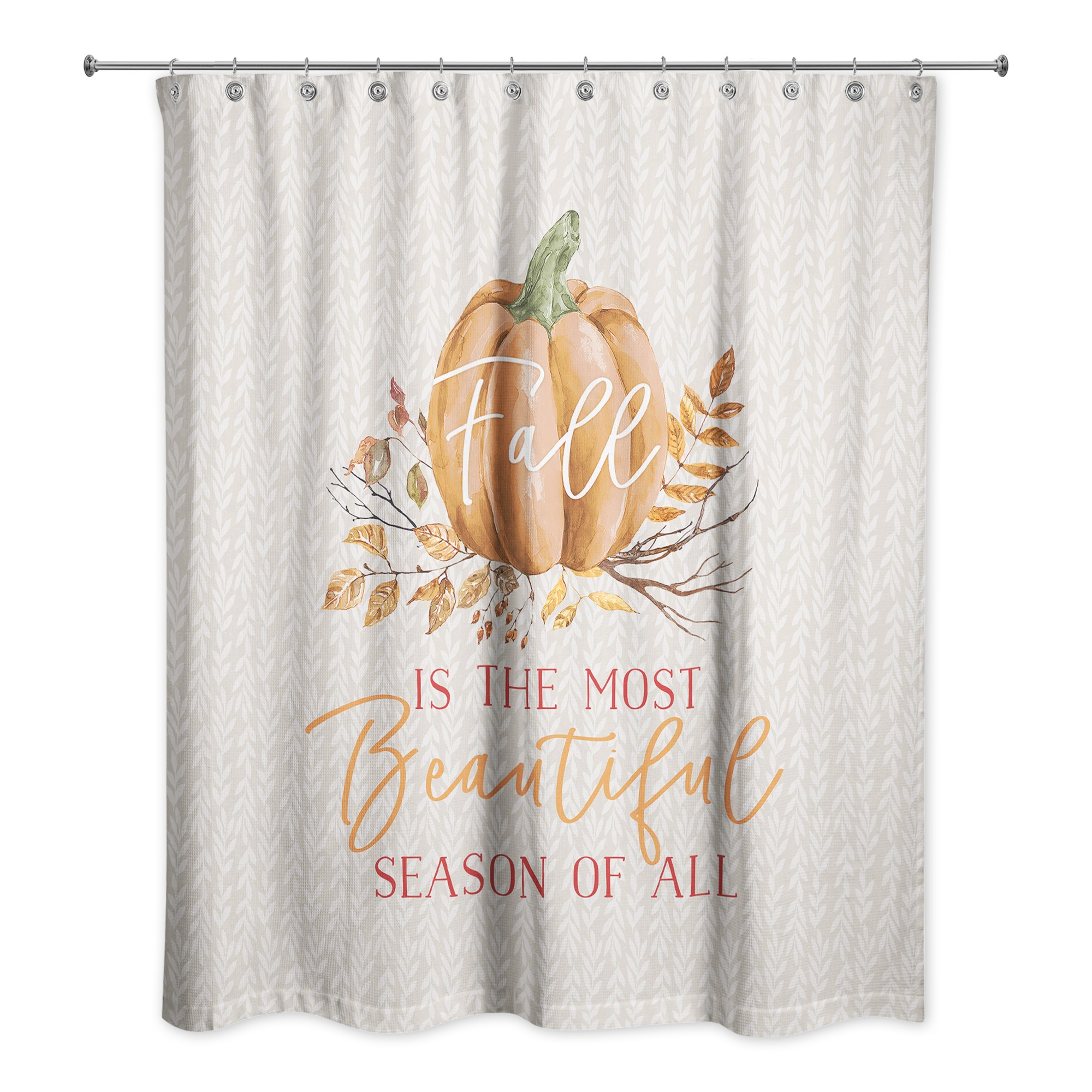 Fall Is Beautiful 71x74 Shower Curtain