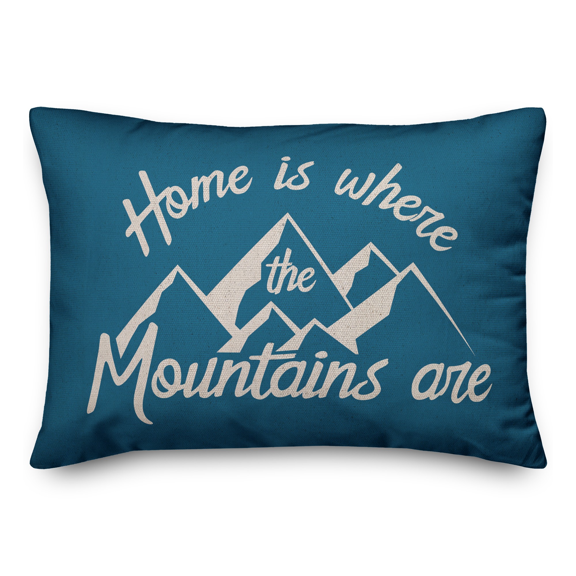 Home Mountains 14x20 Spun Poly Pillow