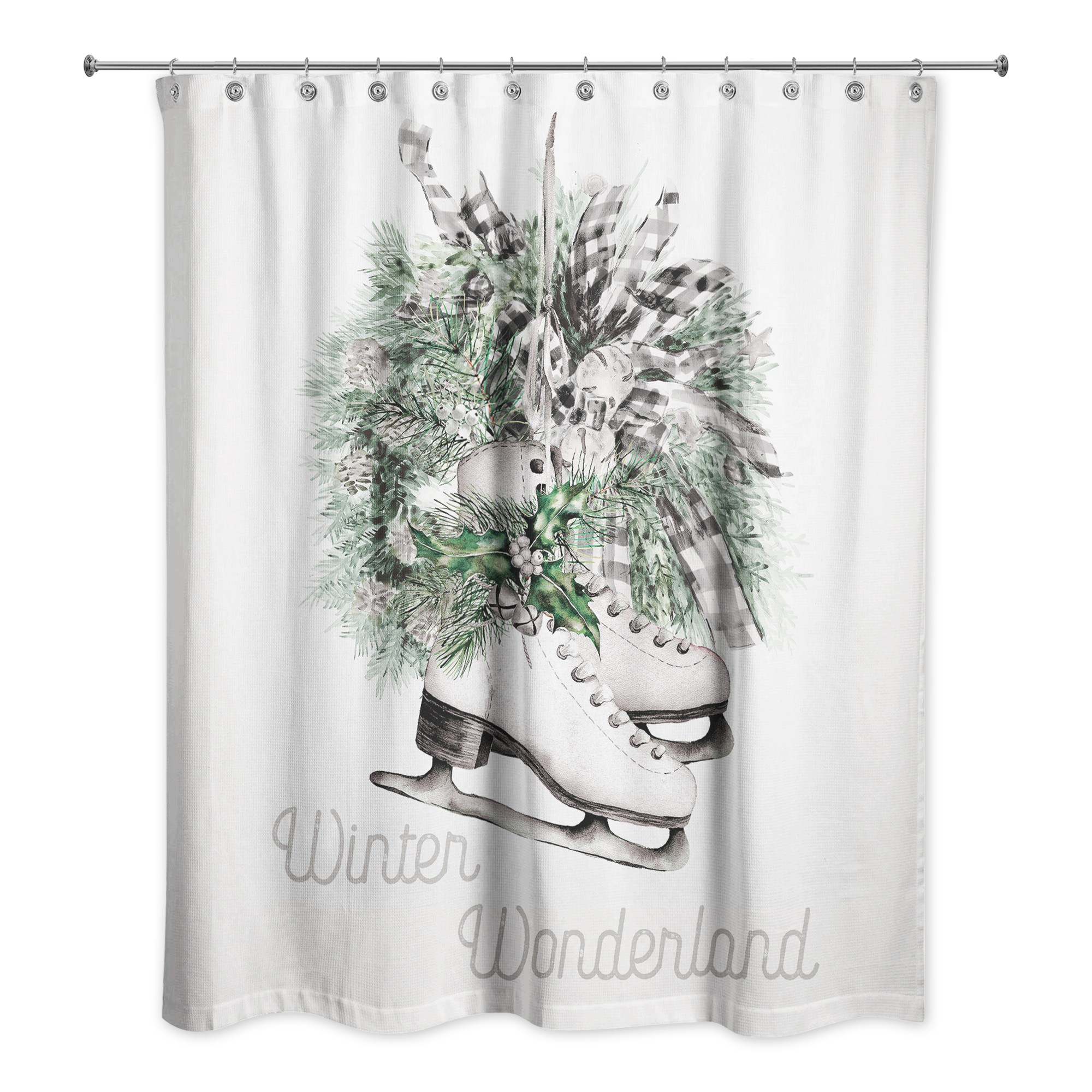 Winter Wonderland  71x74 Shower Curtain