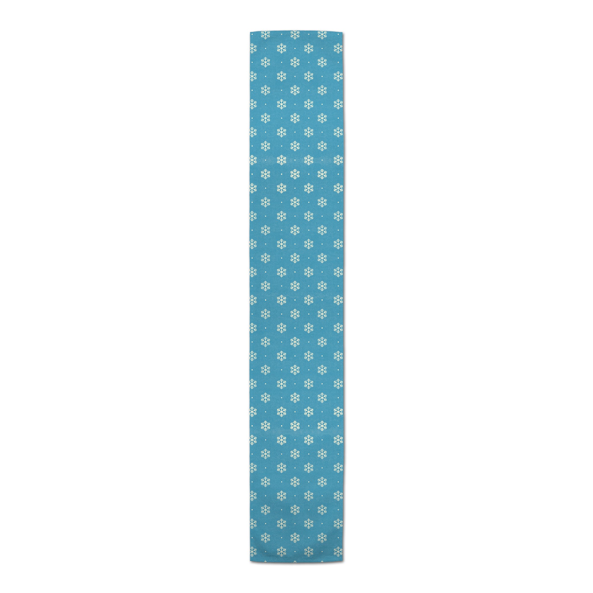 Simple Snowflake Blue Runner