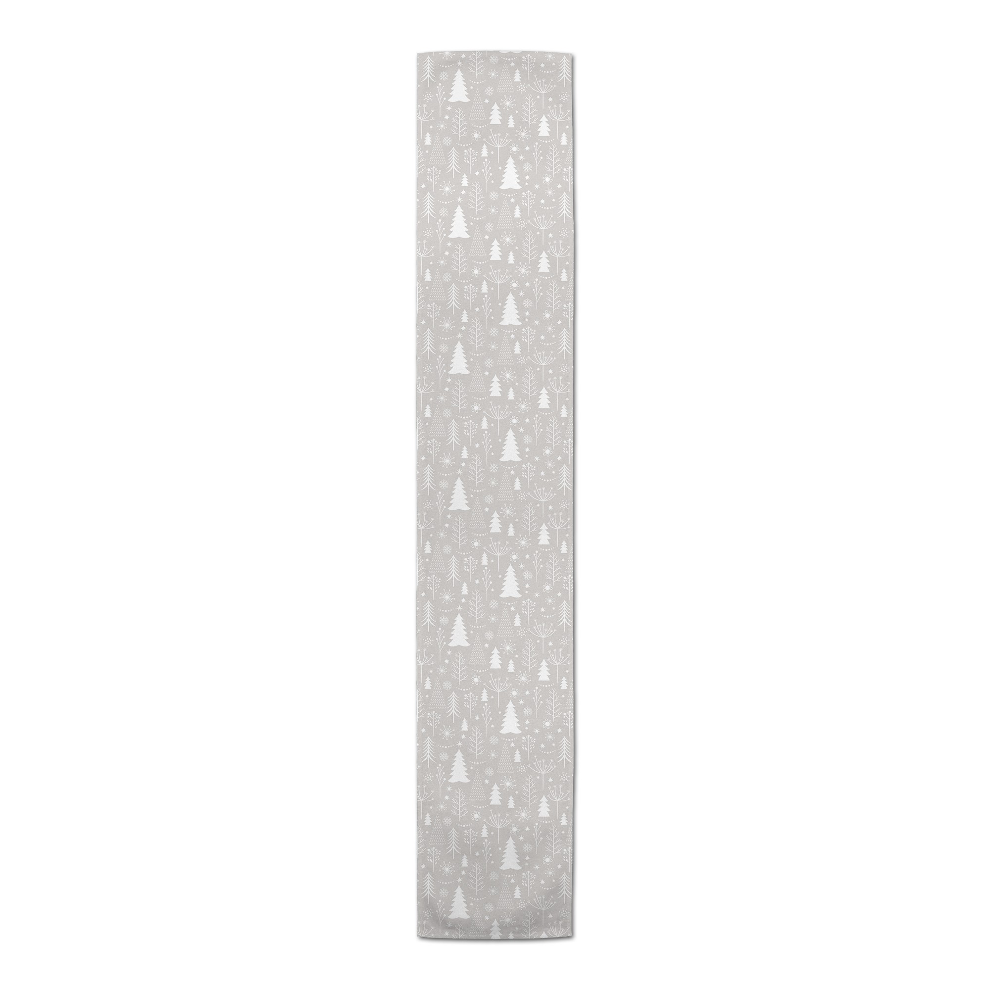 Winter Tree Soft Gray Runner