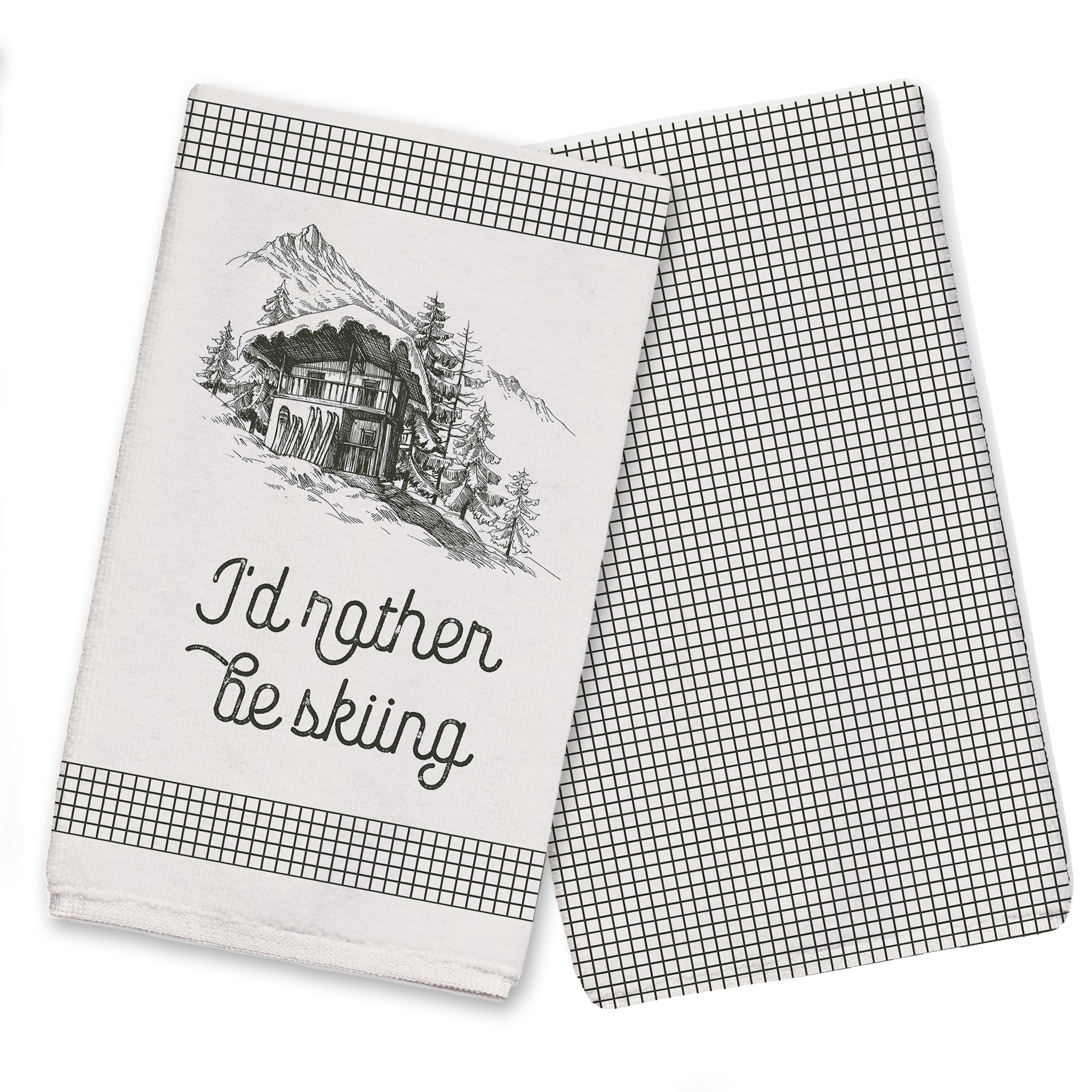 Rather Be Skiing Cabin Textiles Collection