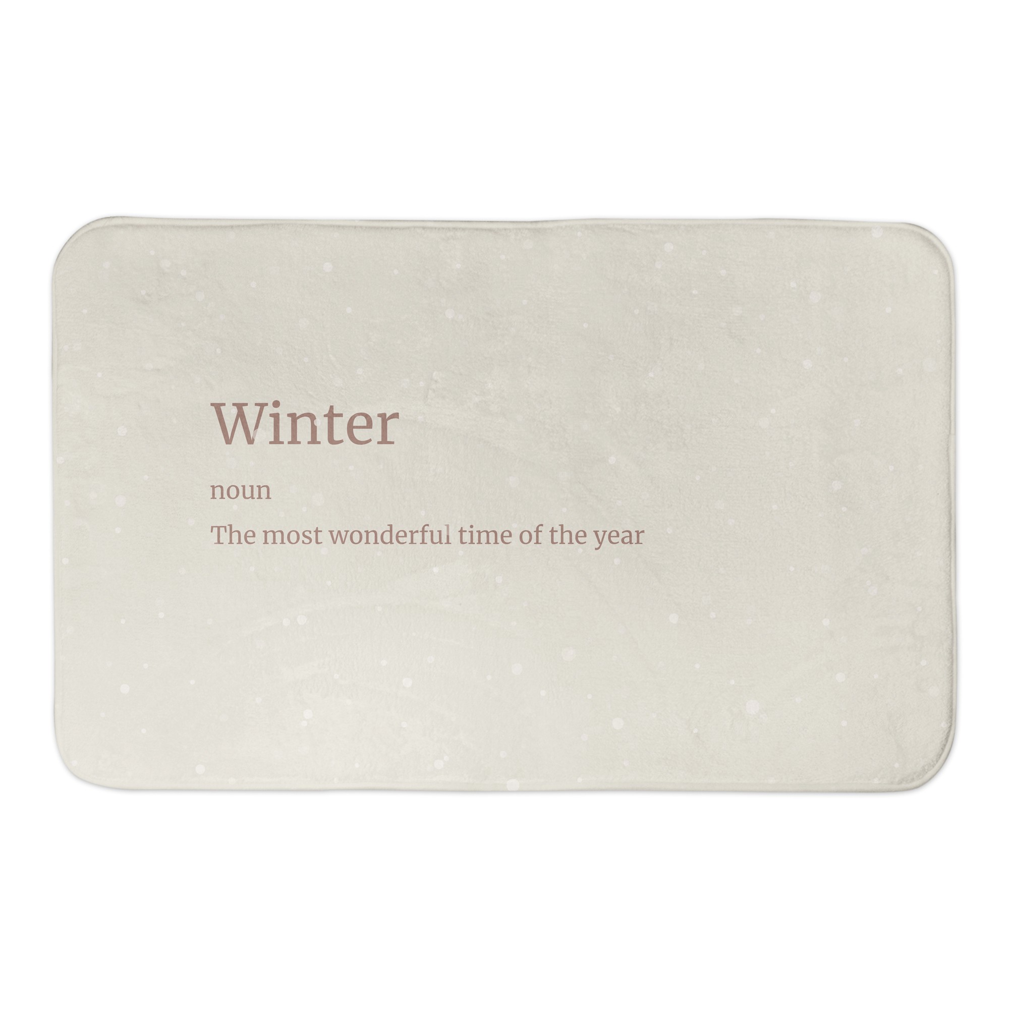 Winter Defined 34x21 Bath Mat
