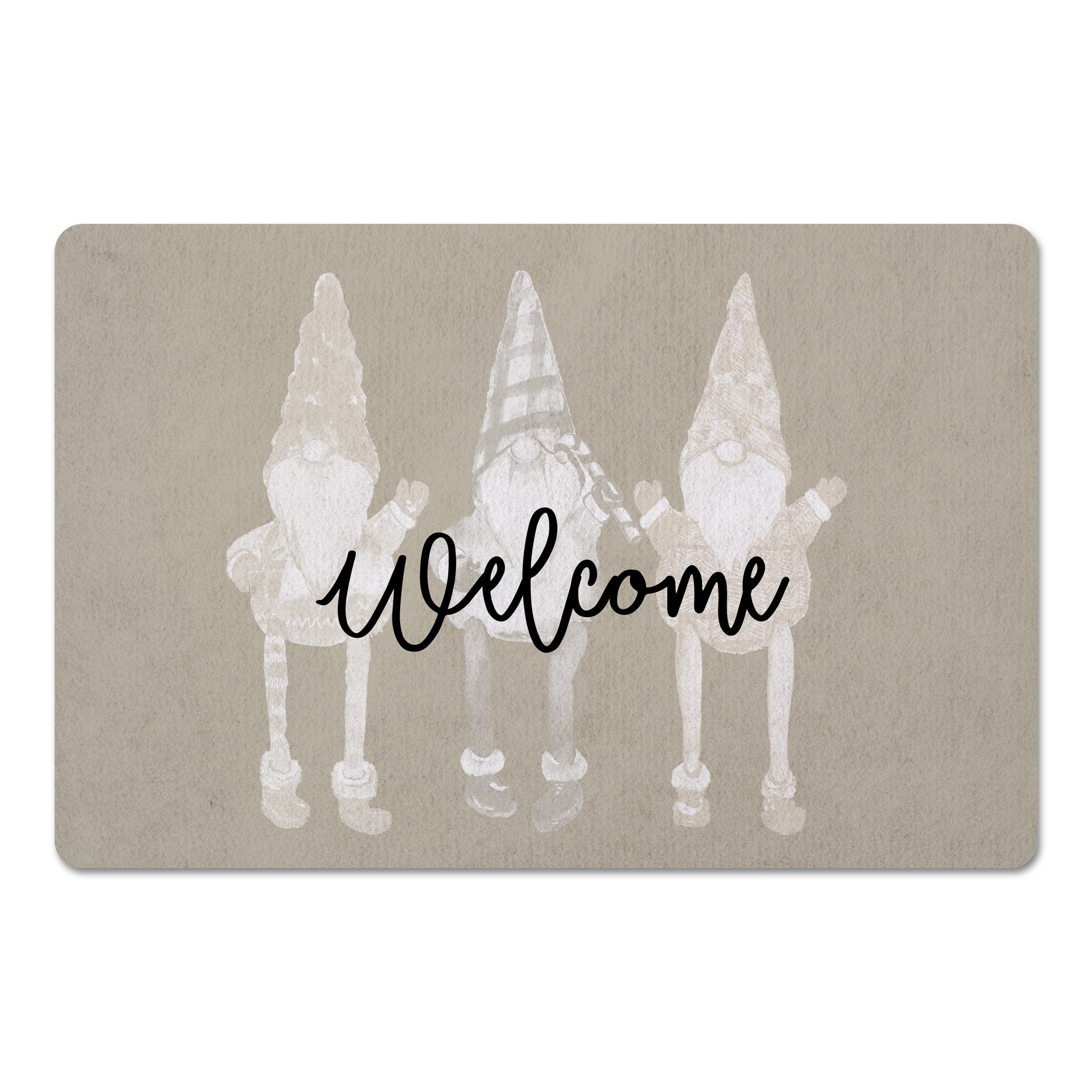 Gnome Welcome 27x18 Floor Mat