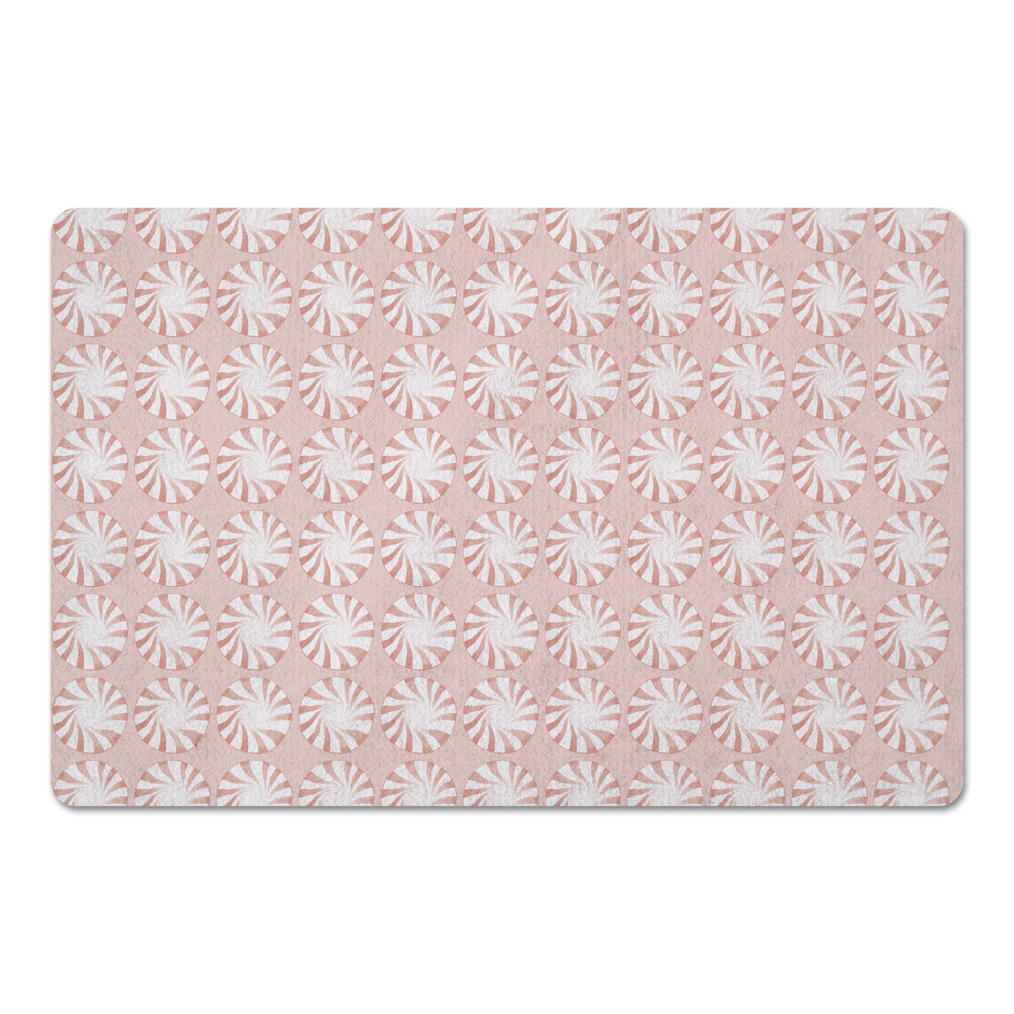 Peppermint Candy 27x18 Floor Mat