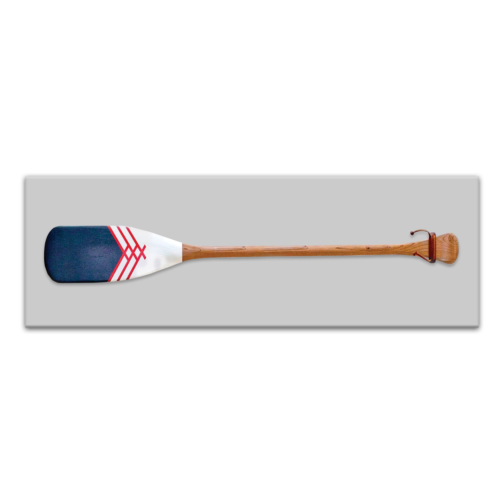 Royal Blue Oar 36x12 Canvas Wall Art