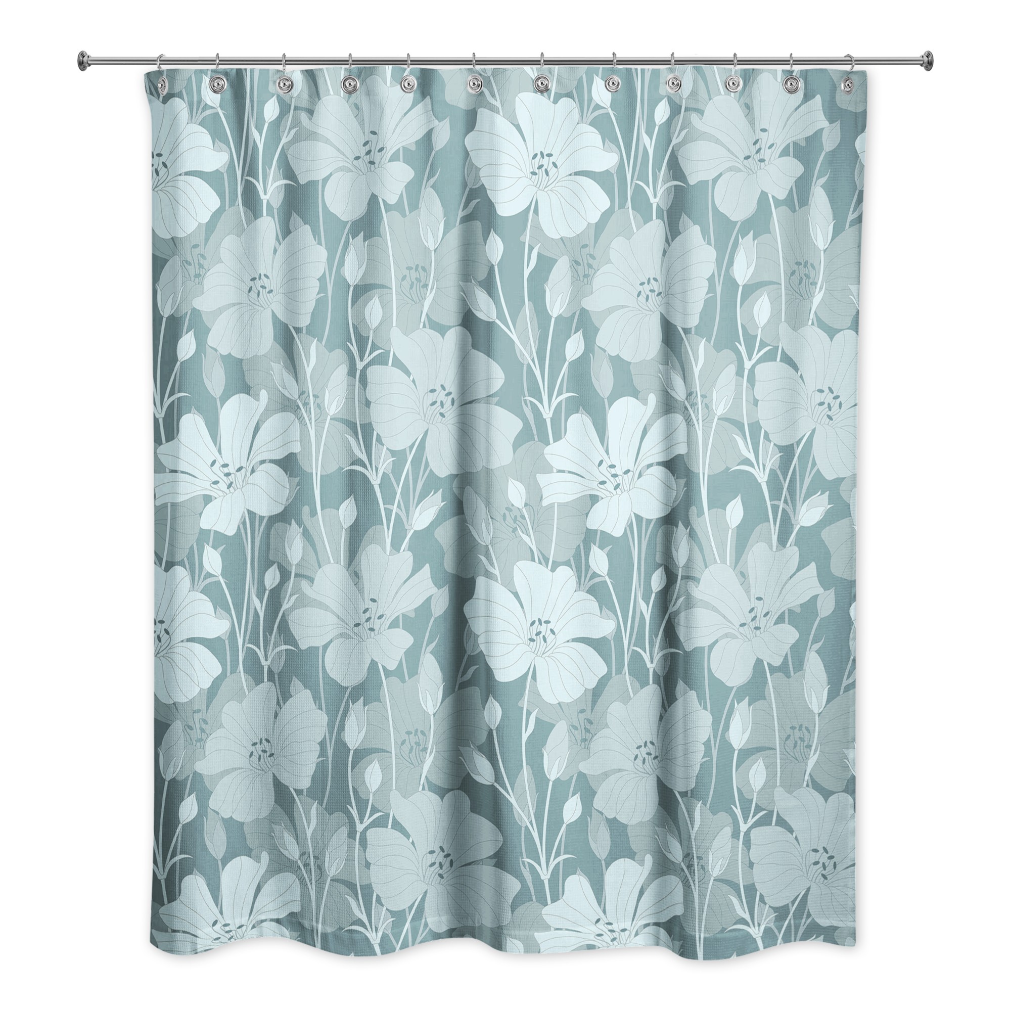 Floral Blooms  Shower Curtain