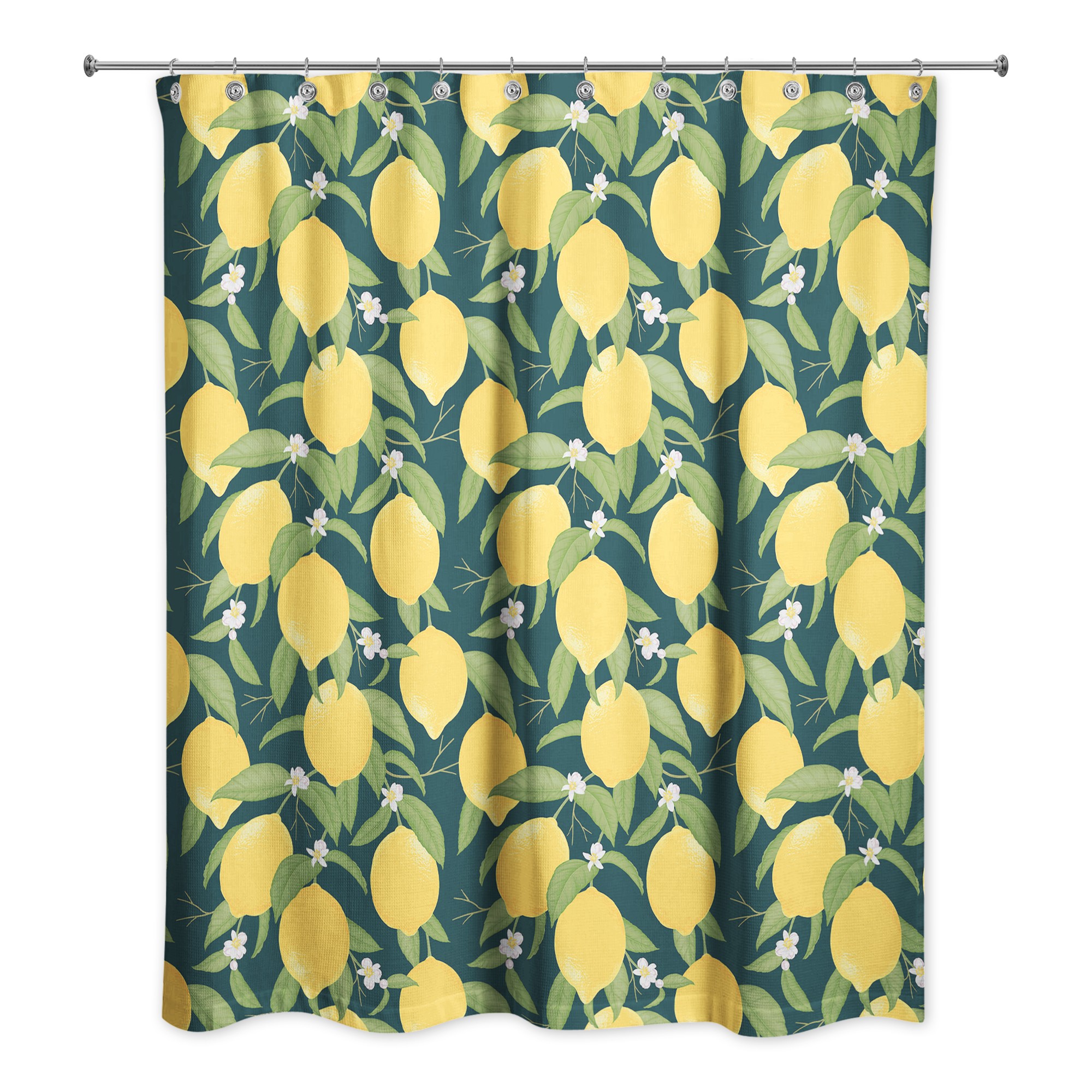 Lemon Pattern  Shower Curtain