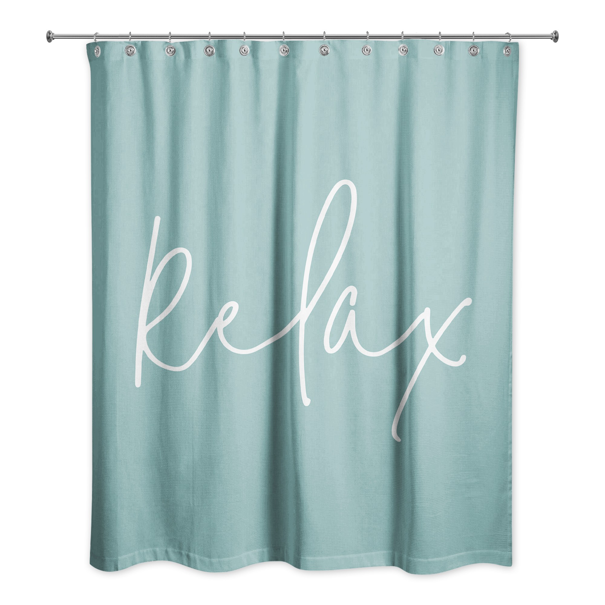 Relax  Shower Curtain
