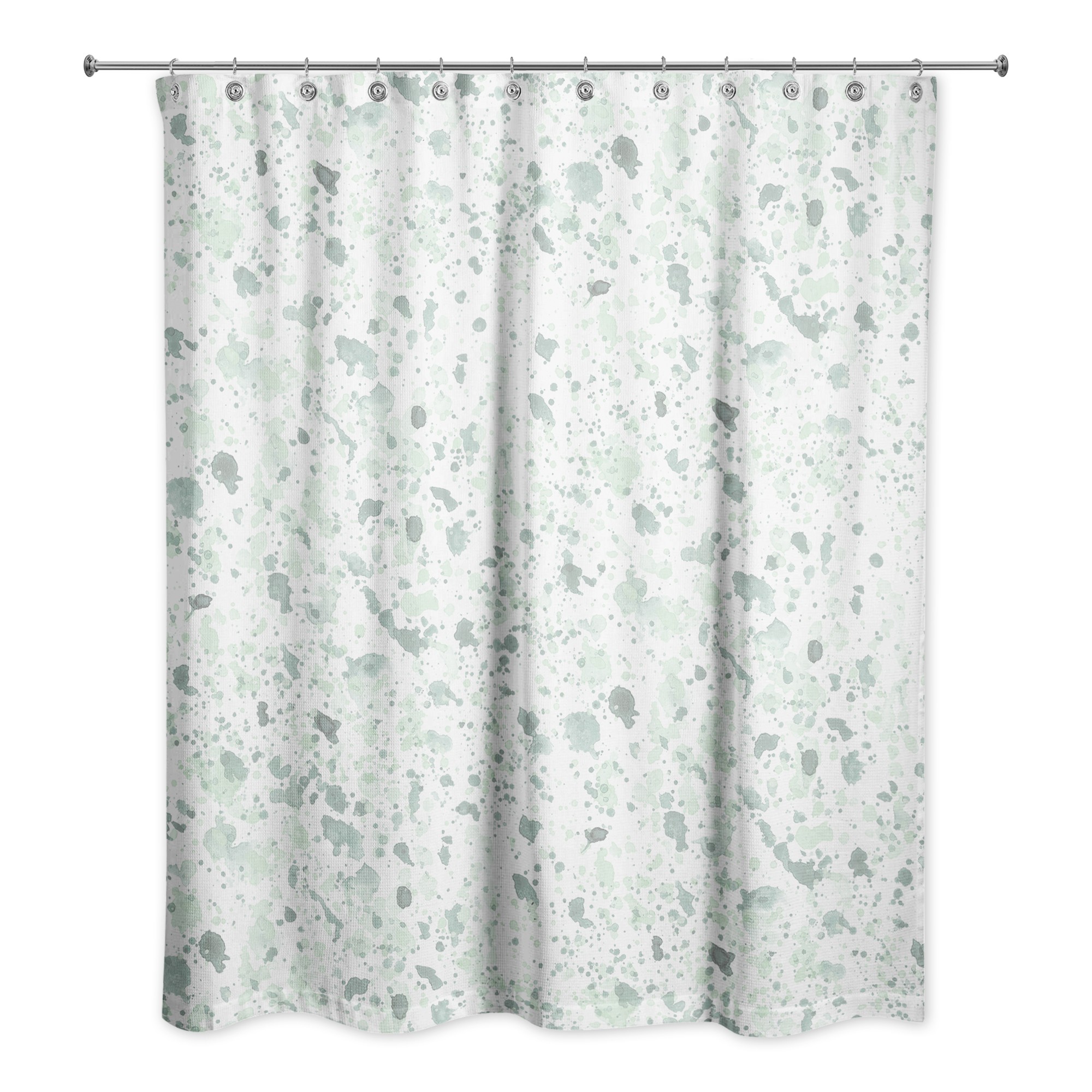 Ink Splatter  Shower Curtain
