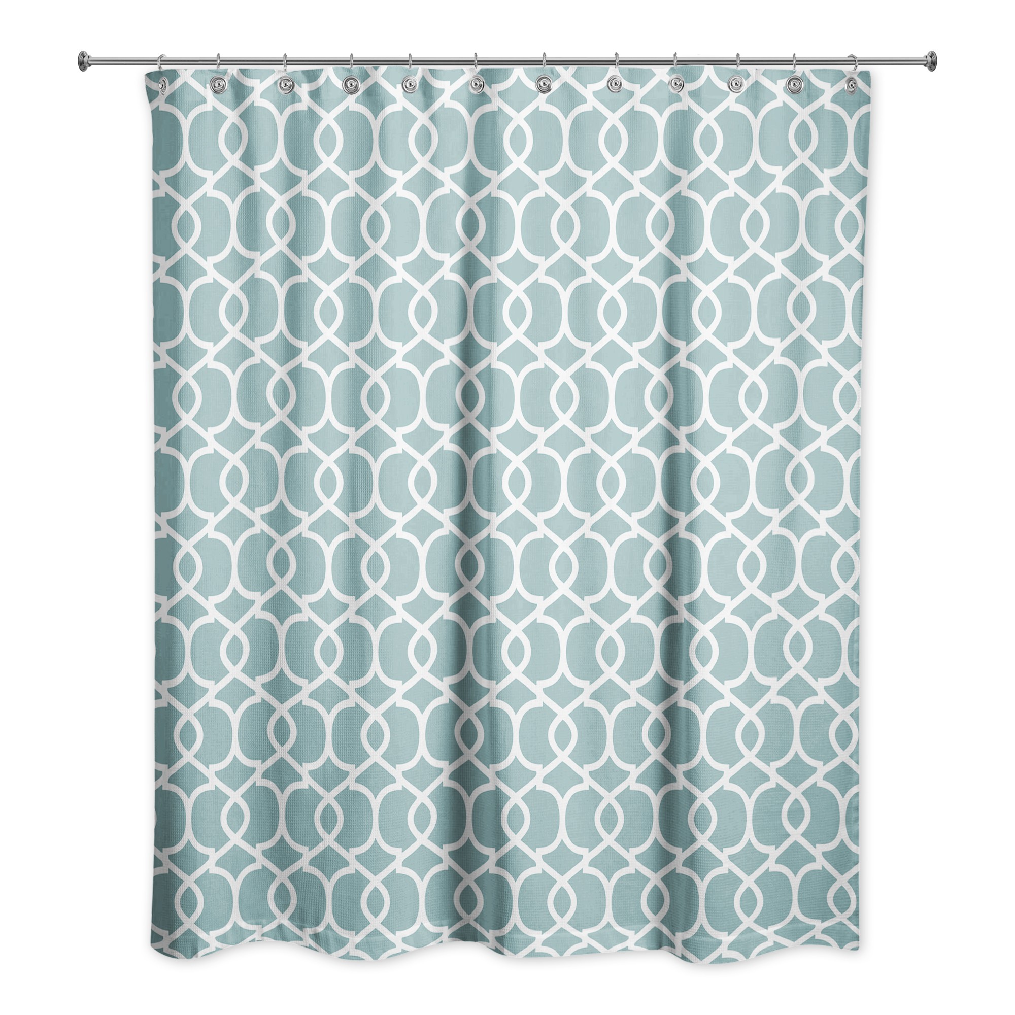 Lattice Link  Shower Curtain