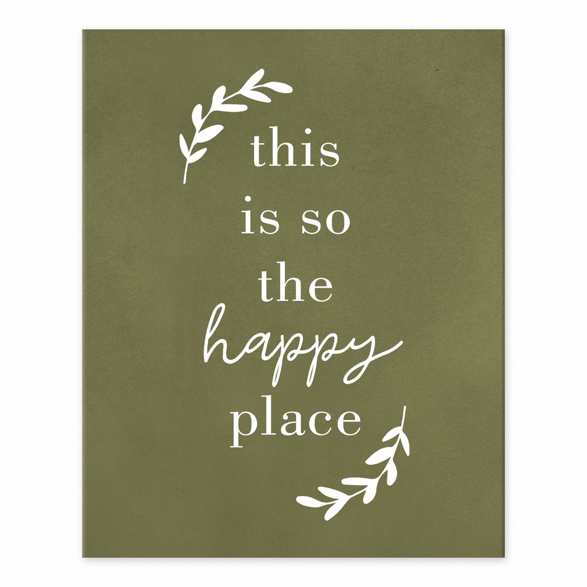 So The Happy Place  Wall Art