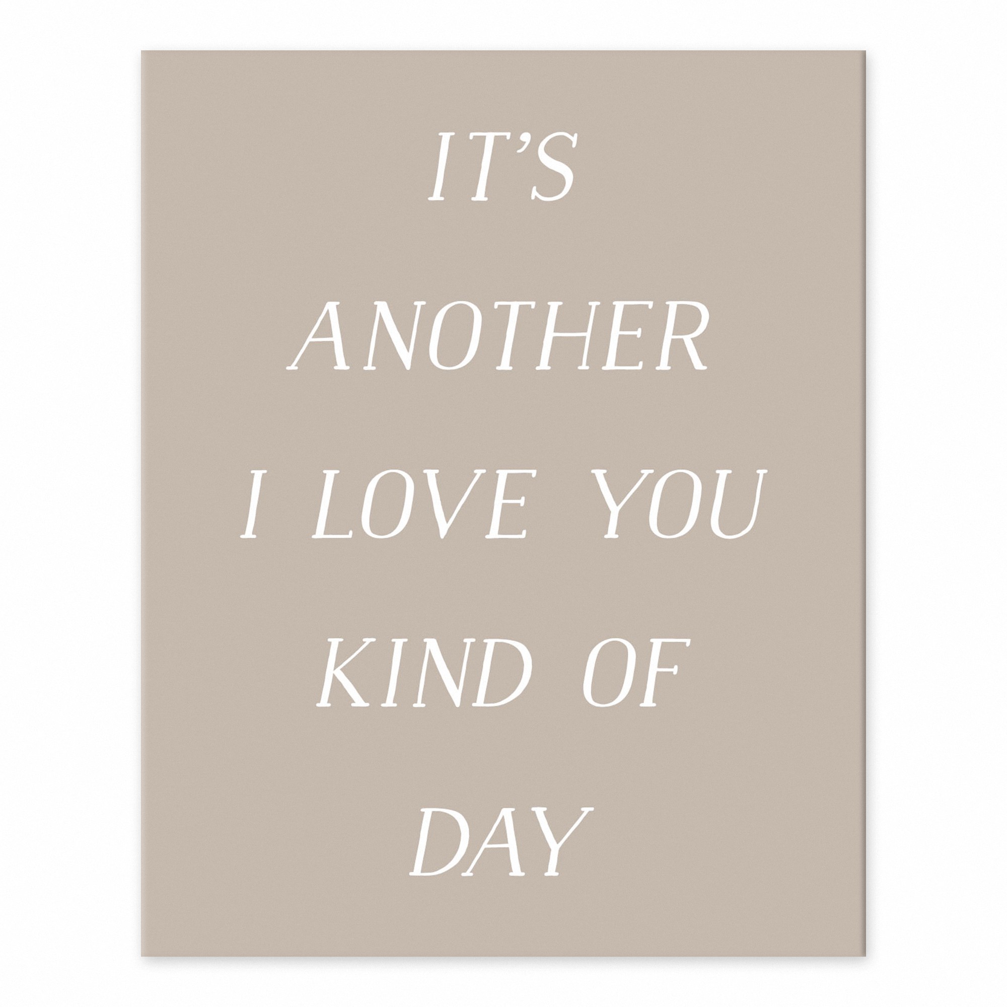 I Love You Day  Wall Art