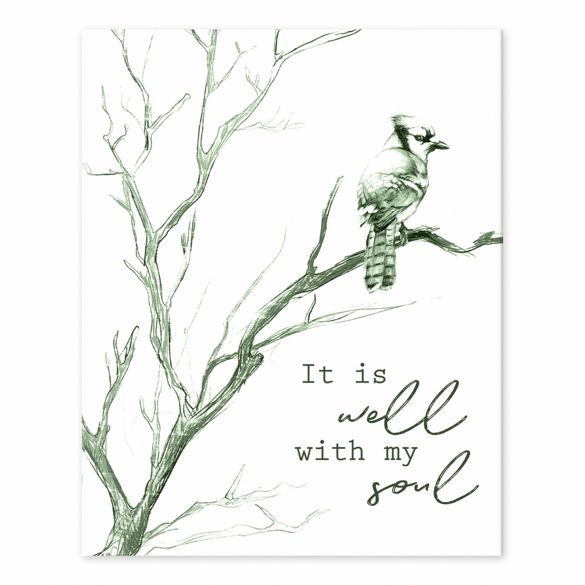 Well With My Soul 10 8x10 Tabletop Canvas