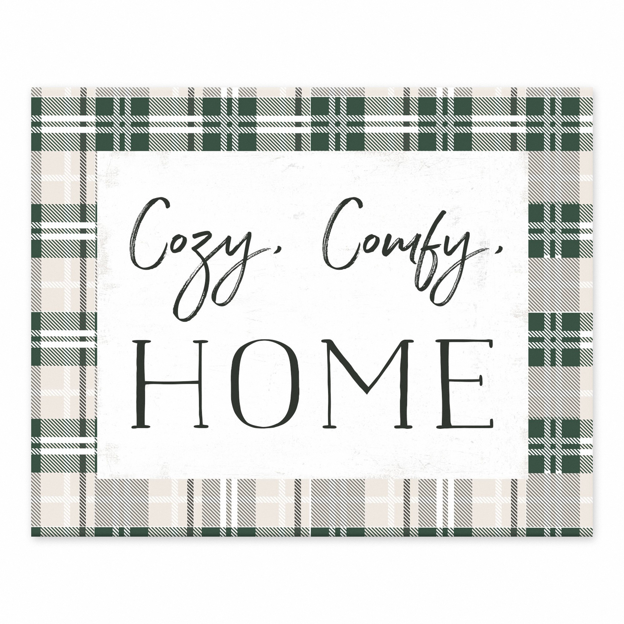 Cozy Comfy Home 10 10x8 Tabletop Canvas