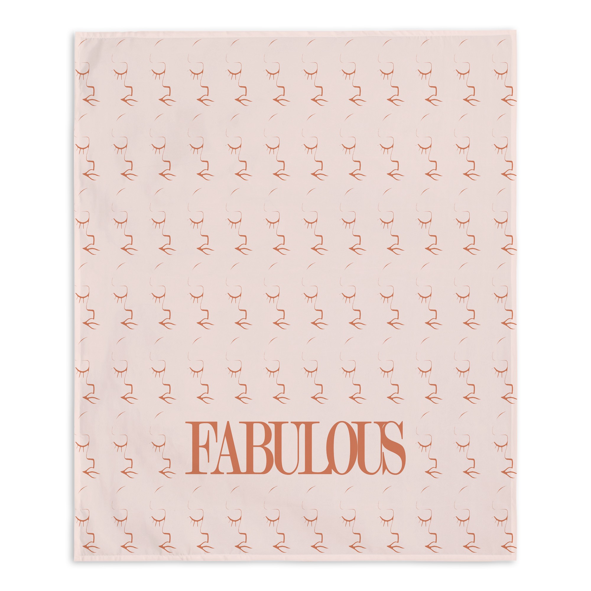Fabulous Face 10 50x60 Tapestry