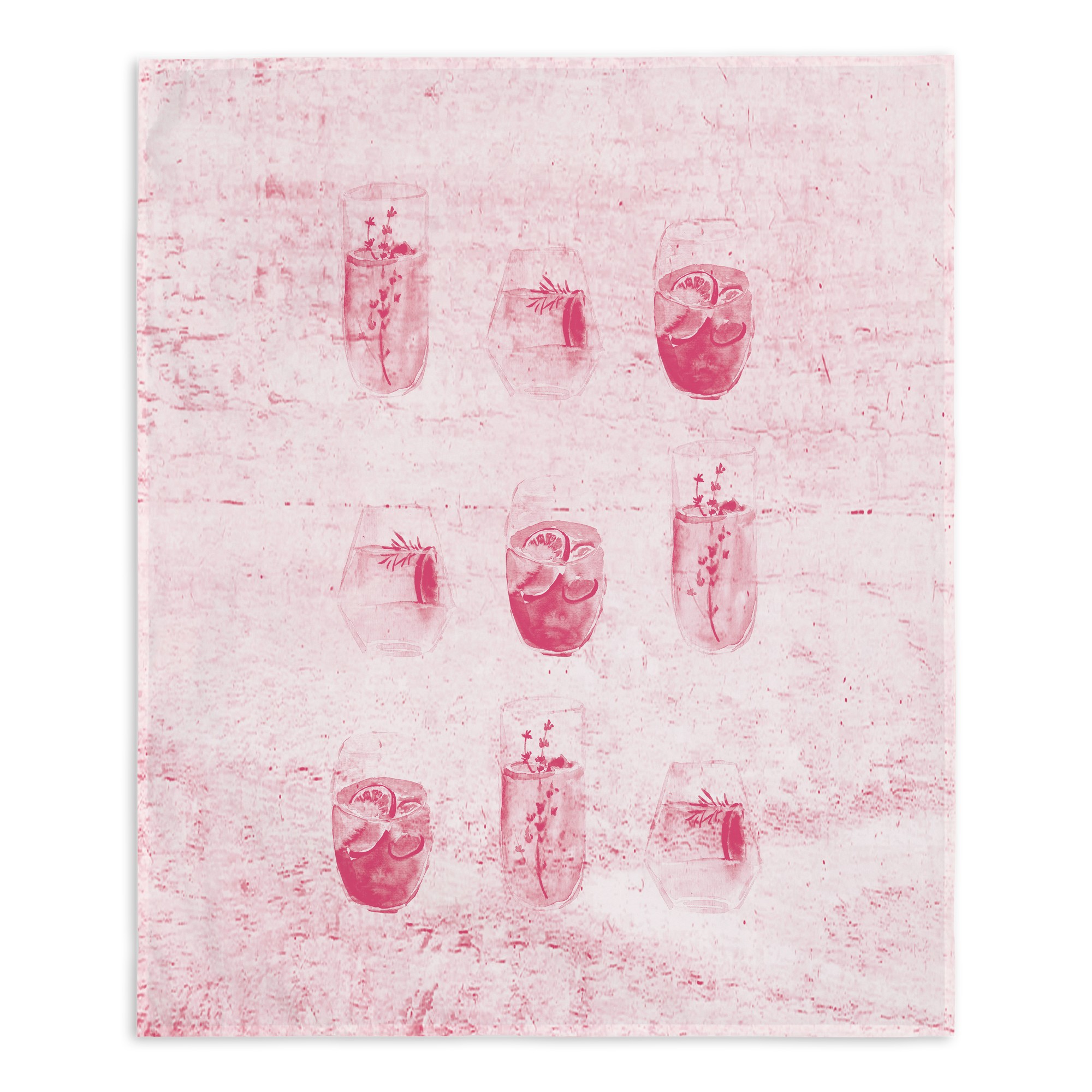 Fruity Drinks 10 50x60 Tapestry
